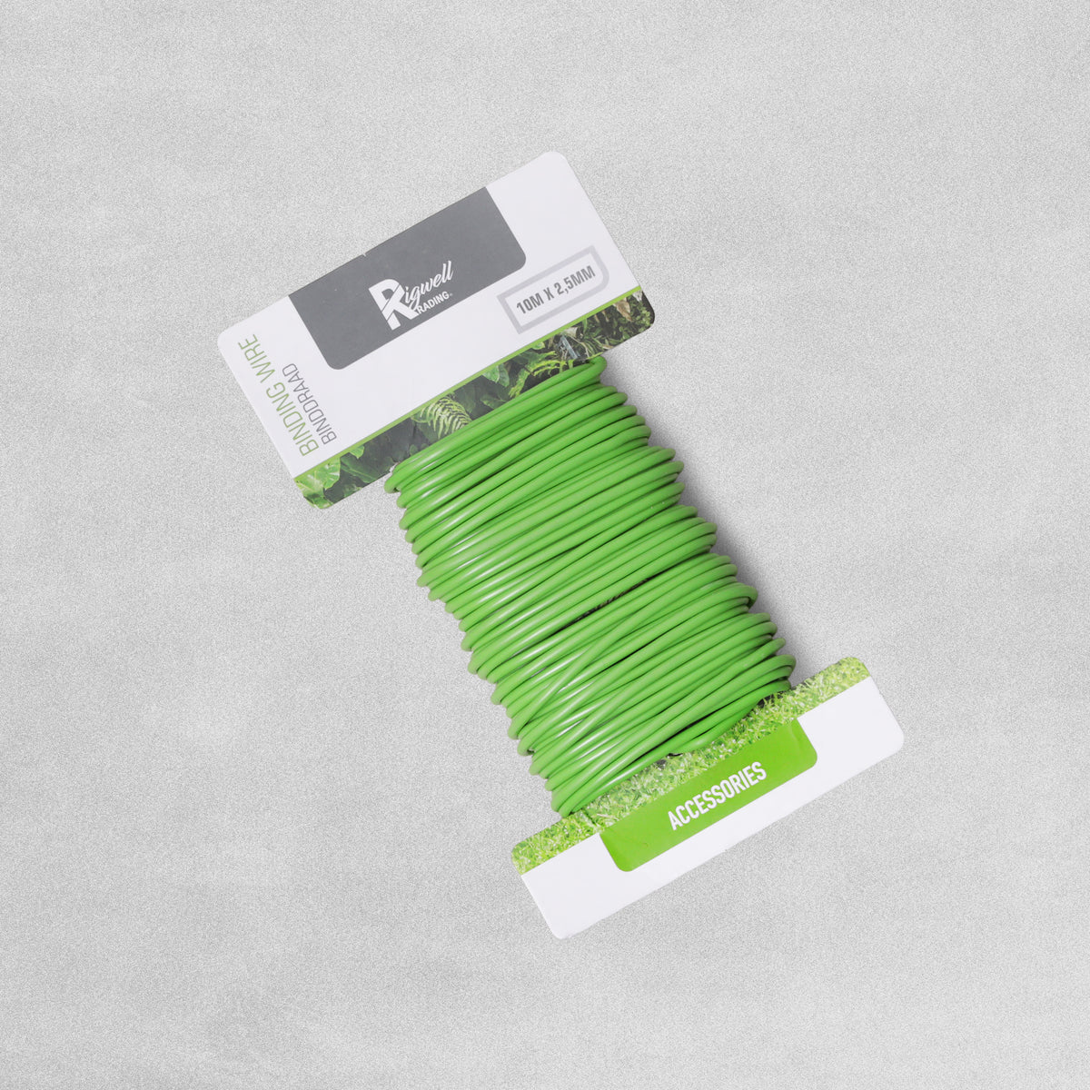 Rigwell Garden Binding Wire Green 10m X 2.5mm