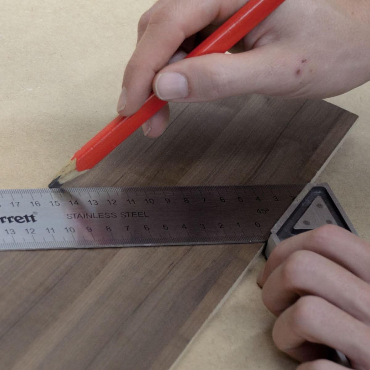 Starrett Stainless Steel Try Square Imperial 350mm