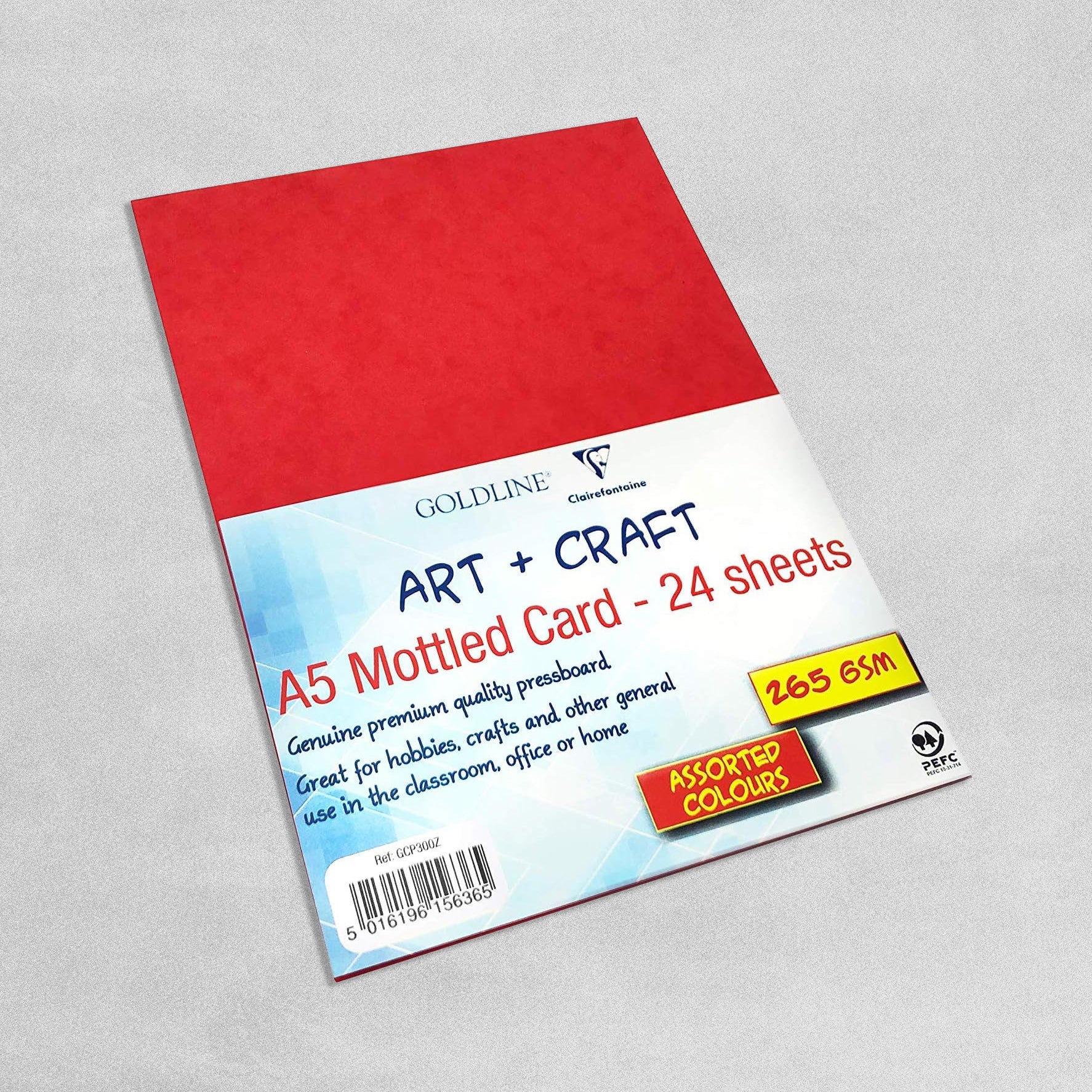 Goldline A5 Mottled Card - 24 Sheets