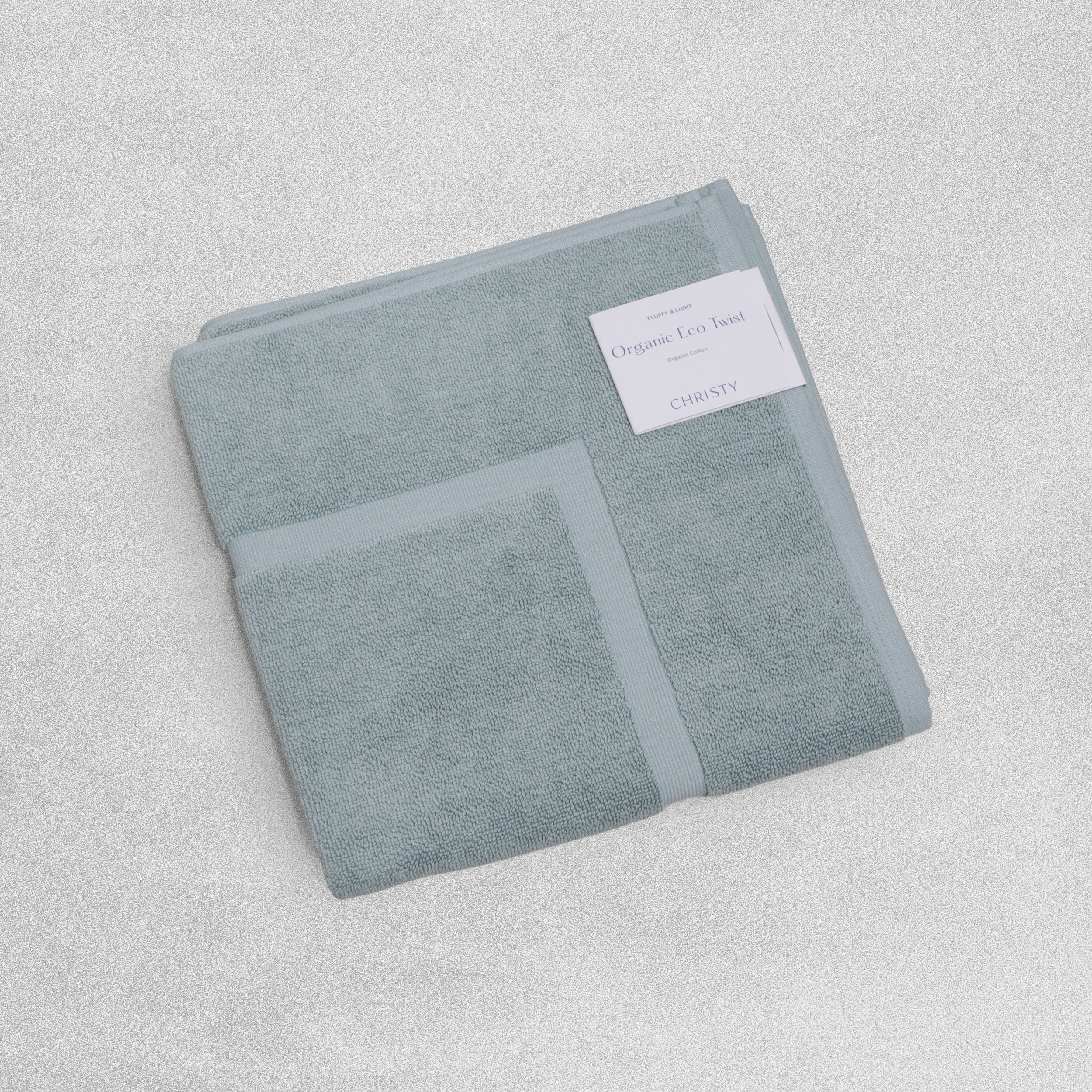 Christy Organic Eco Twist Shower Mat 60 x 60 cm various colours