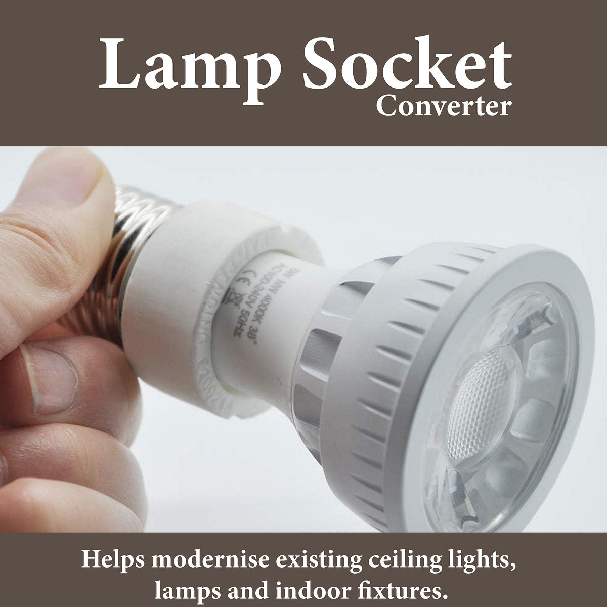 Status Light Bulb Converter ES to GU10