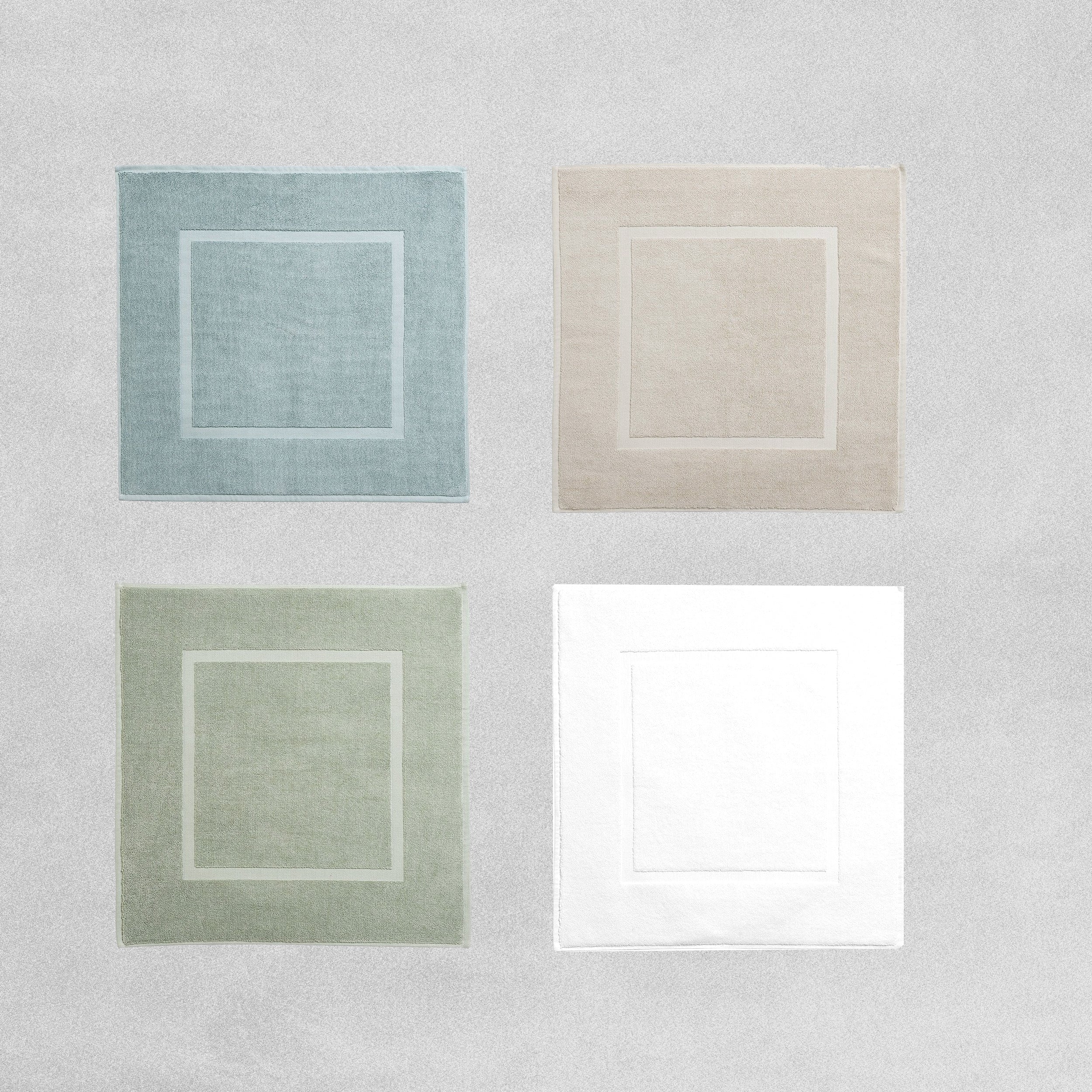 Christy Organic Eco Twist Shower Mat 60 x 60 cm various colours