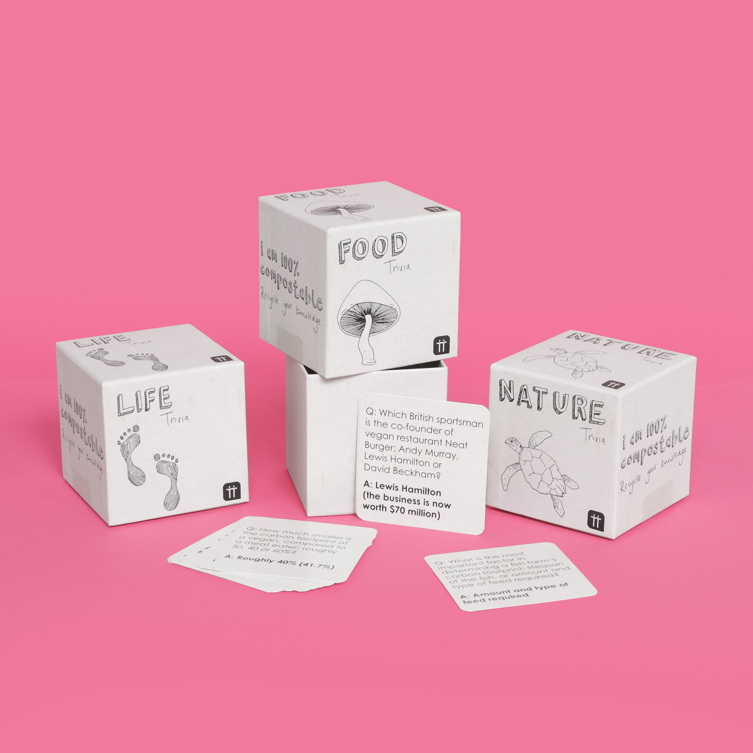 Trivia Compostable Trivia Game