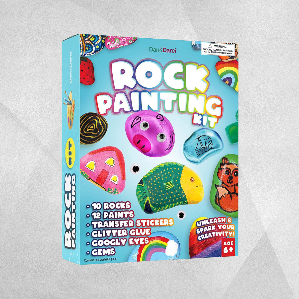 Dan&Darci Rock Art Creative Kids Kit 6 years +