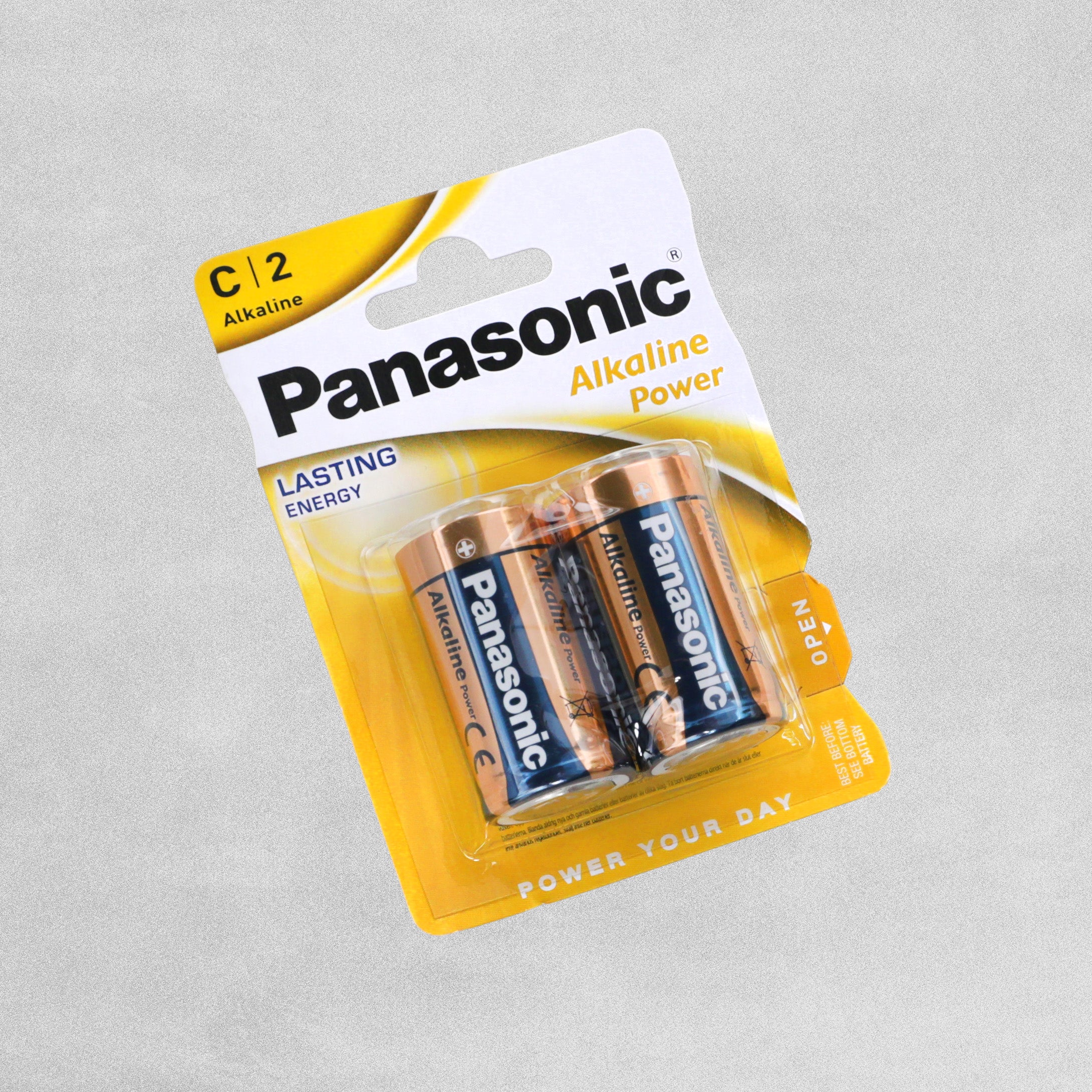 Panasonic Alkaline C Cell Battery 2 Pack