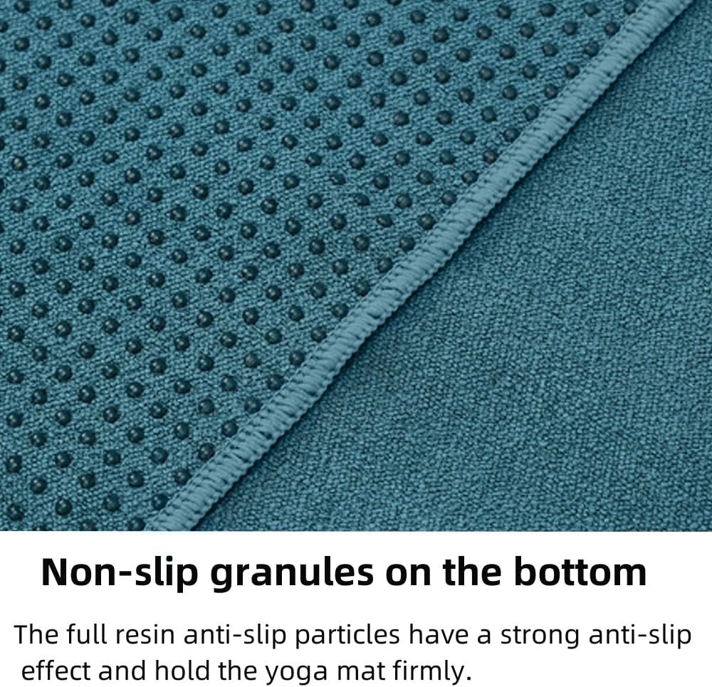 Earth Fitness / Yoga Towel Blue 23"x72"  various colours