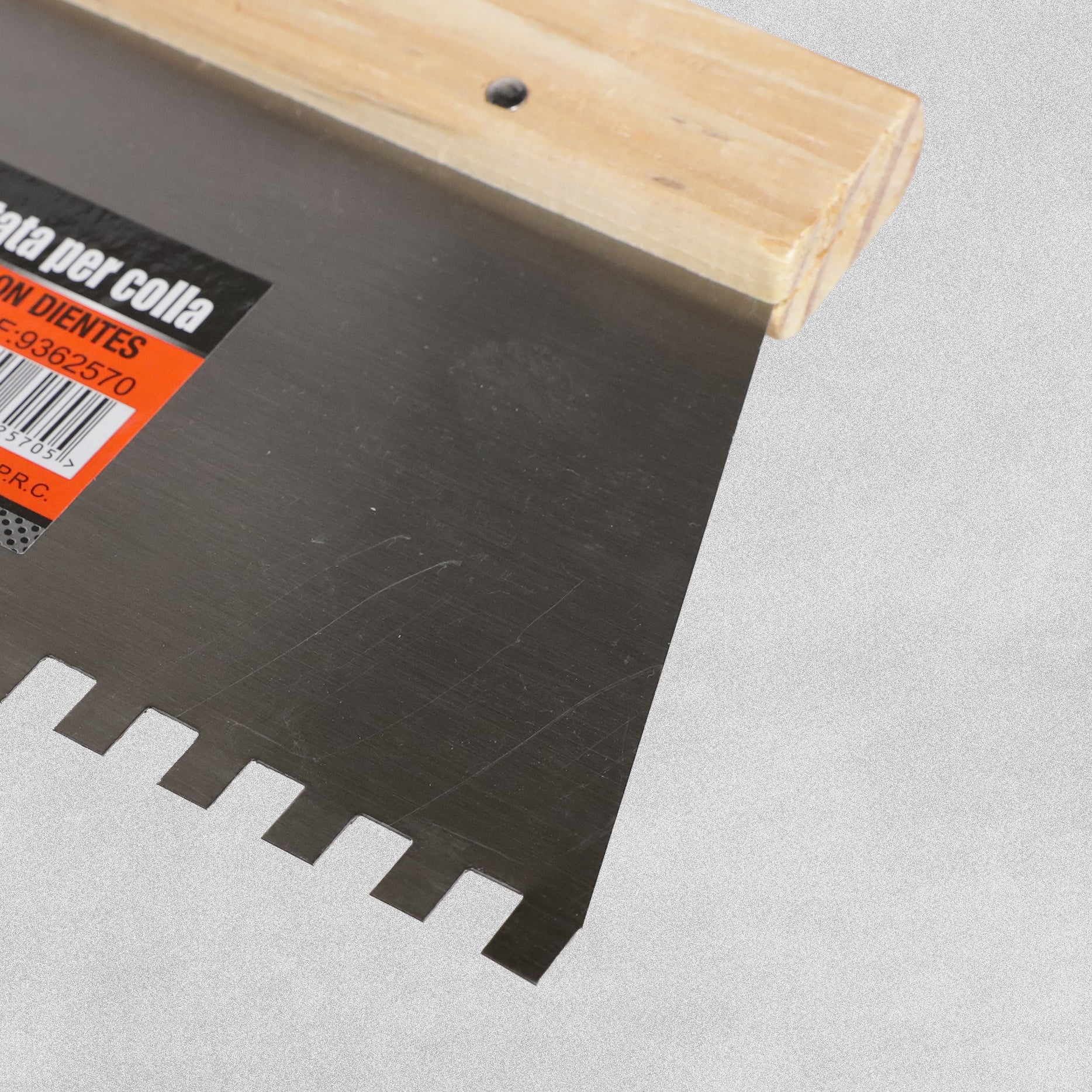 Adhesive Trowel Wooden Handle 250mm