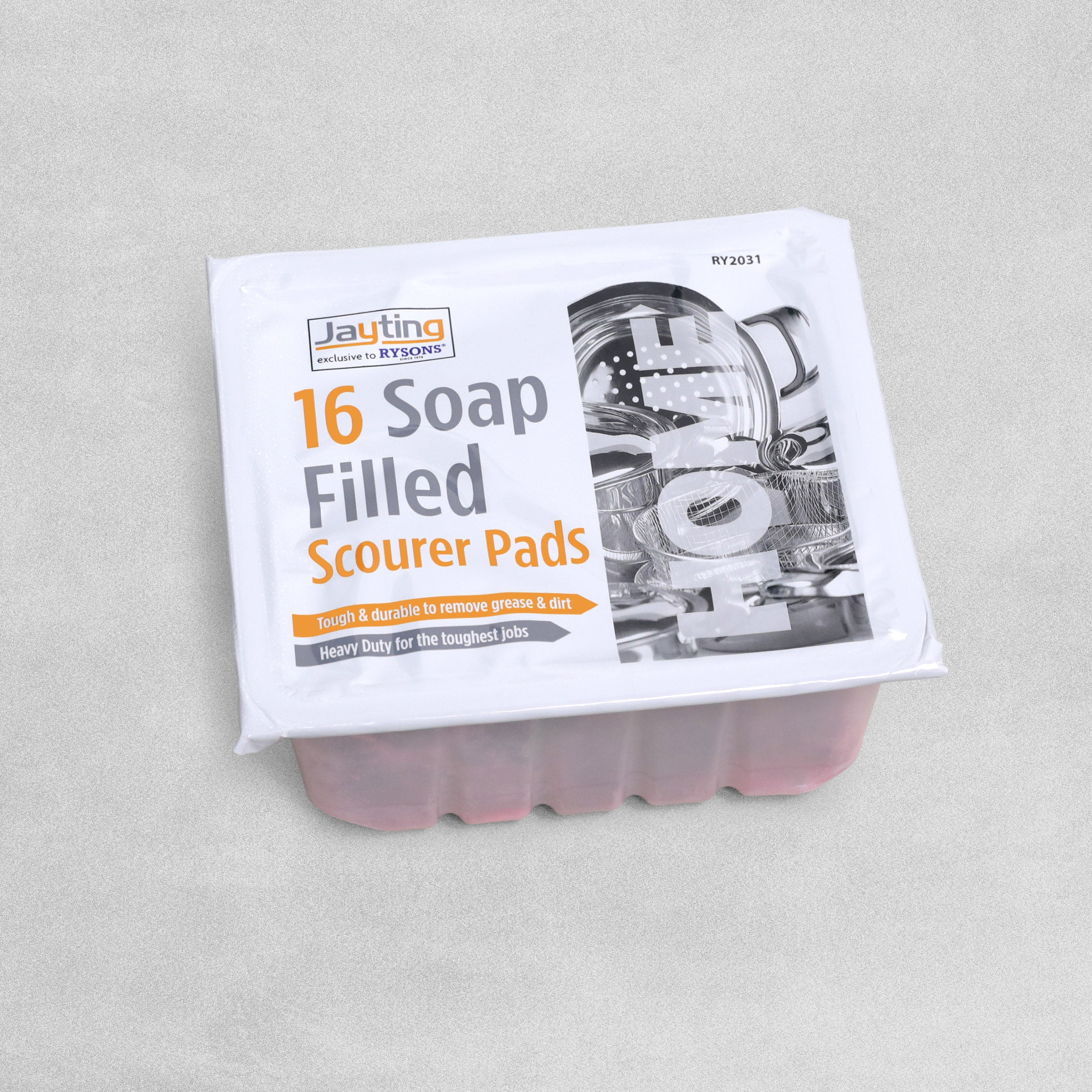 Jayting Soap Filled Scourer Pads - 16pcs