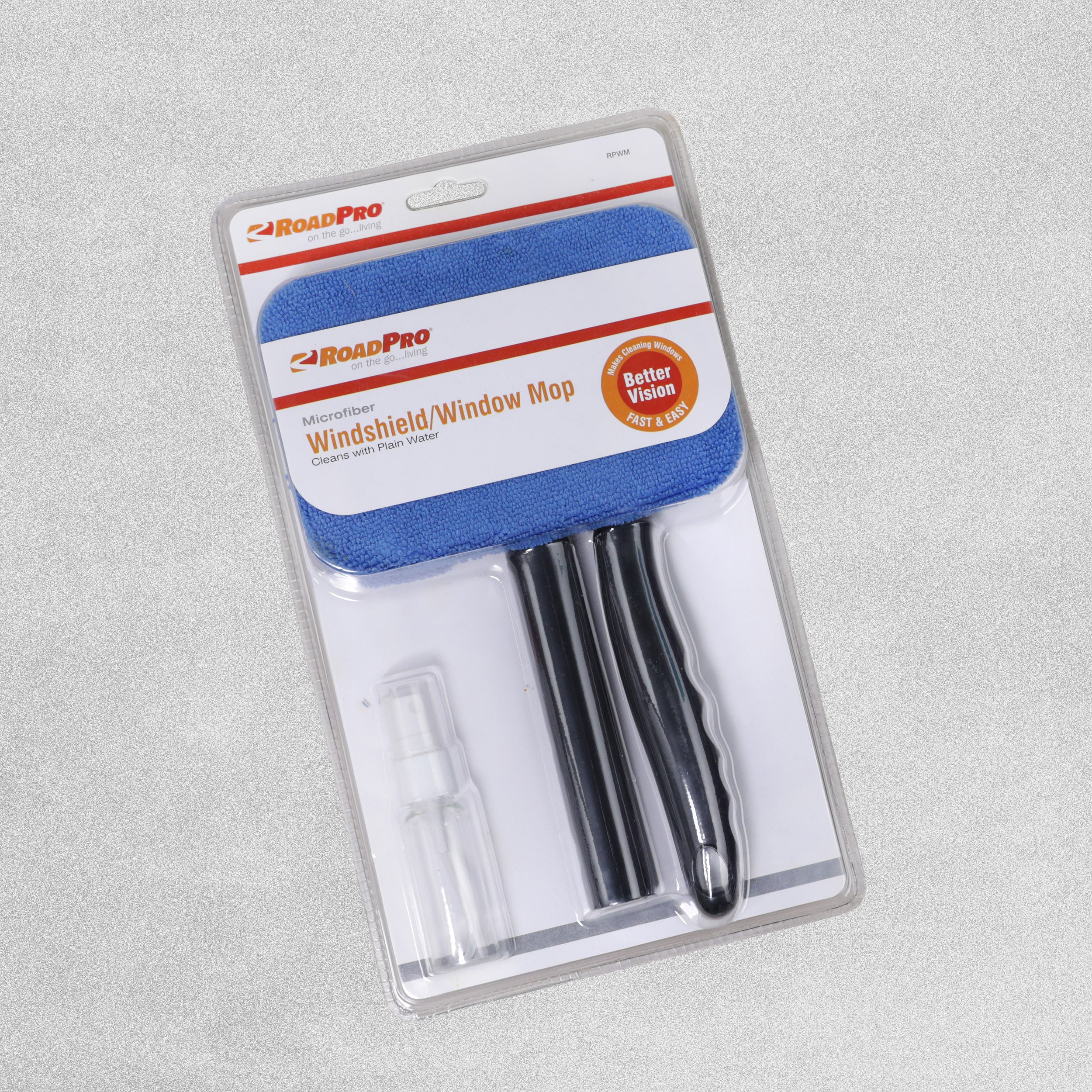 RoadPro Microfibre Windshield/Window Mop
