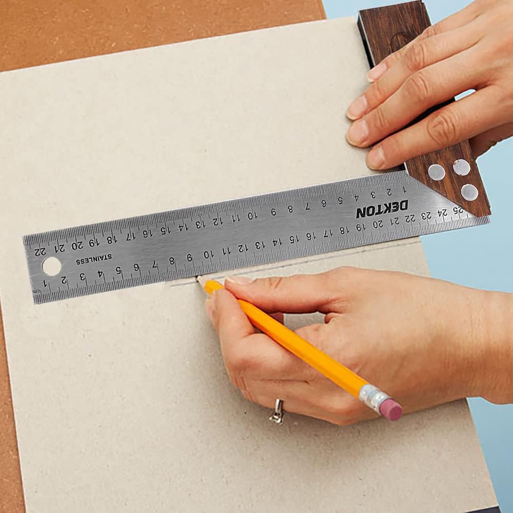 Dekton Carpenters Tri Square 6"