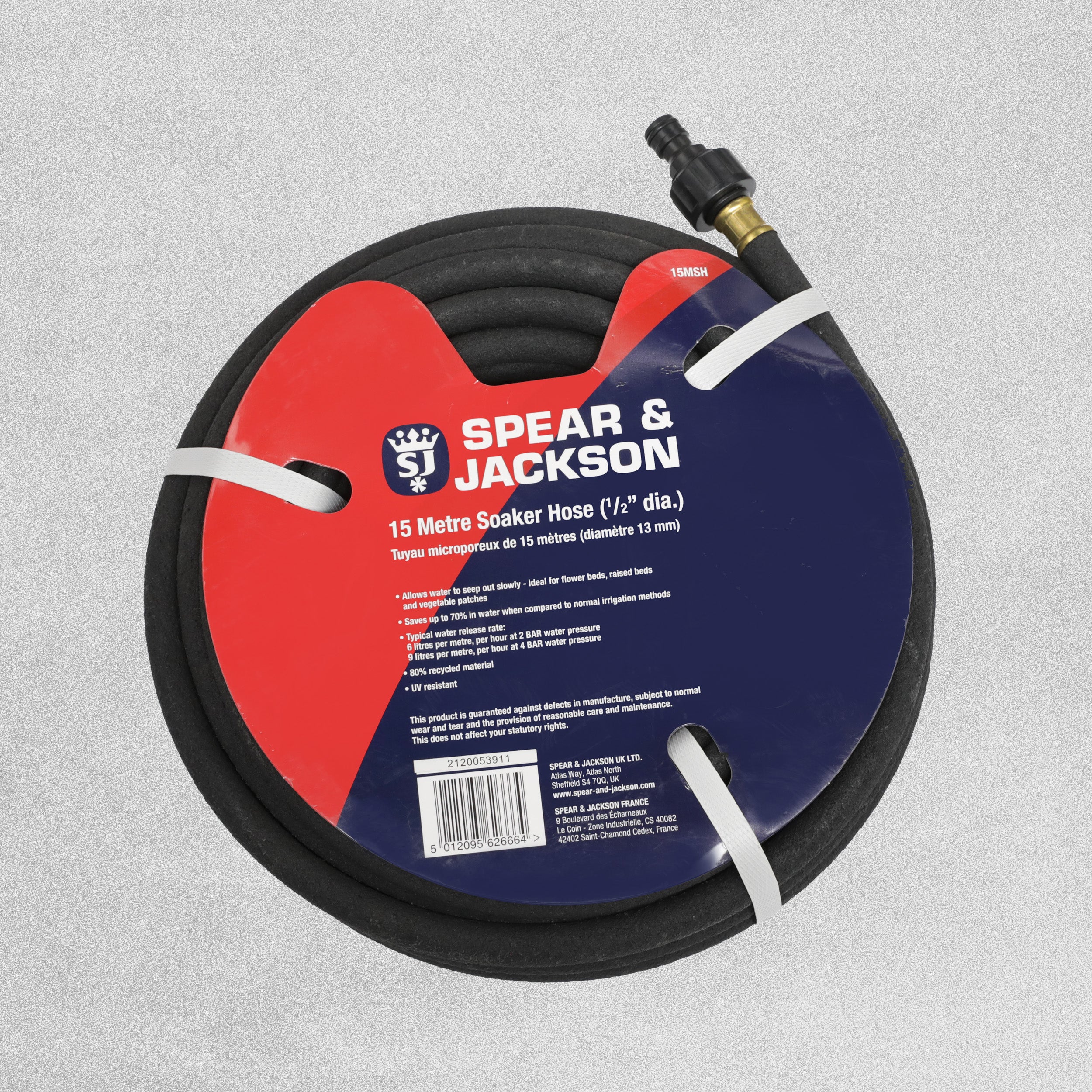 Spear & Jackson Soaker Hose - 15m