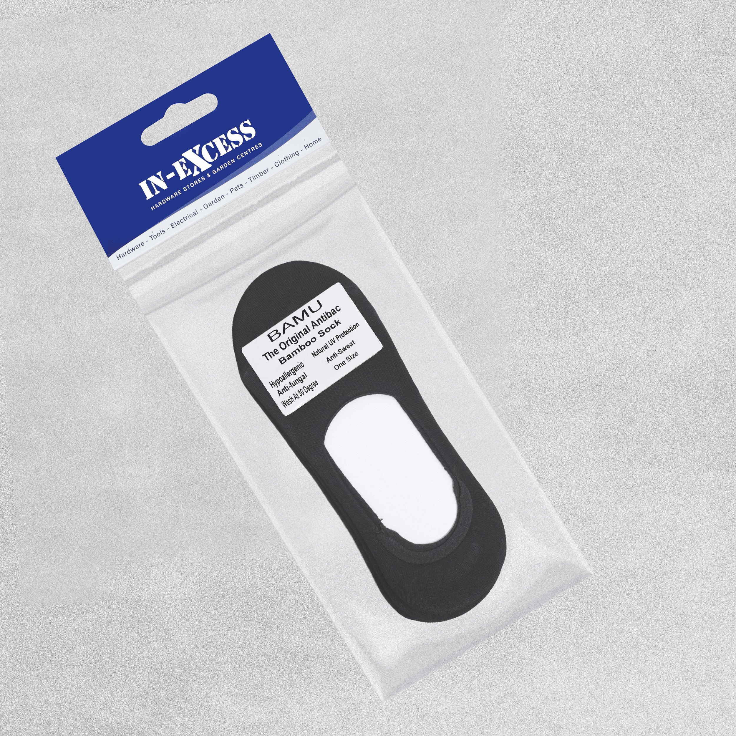 No Show Trainer Socks Black 3 pairs