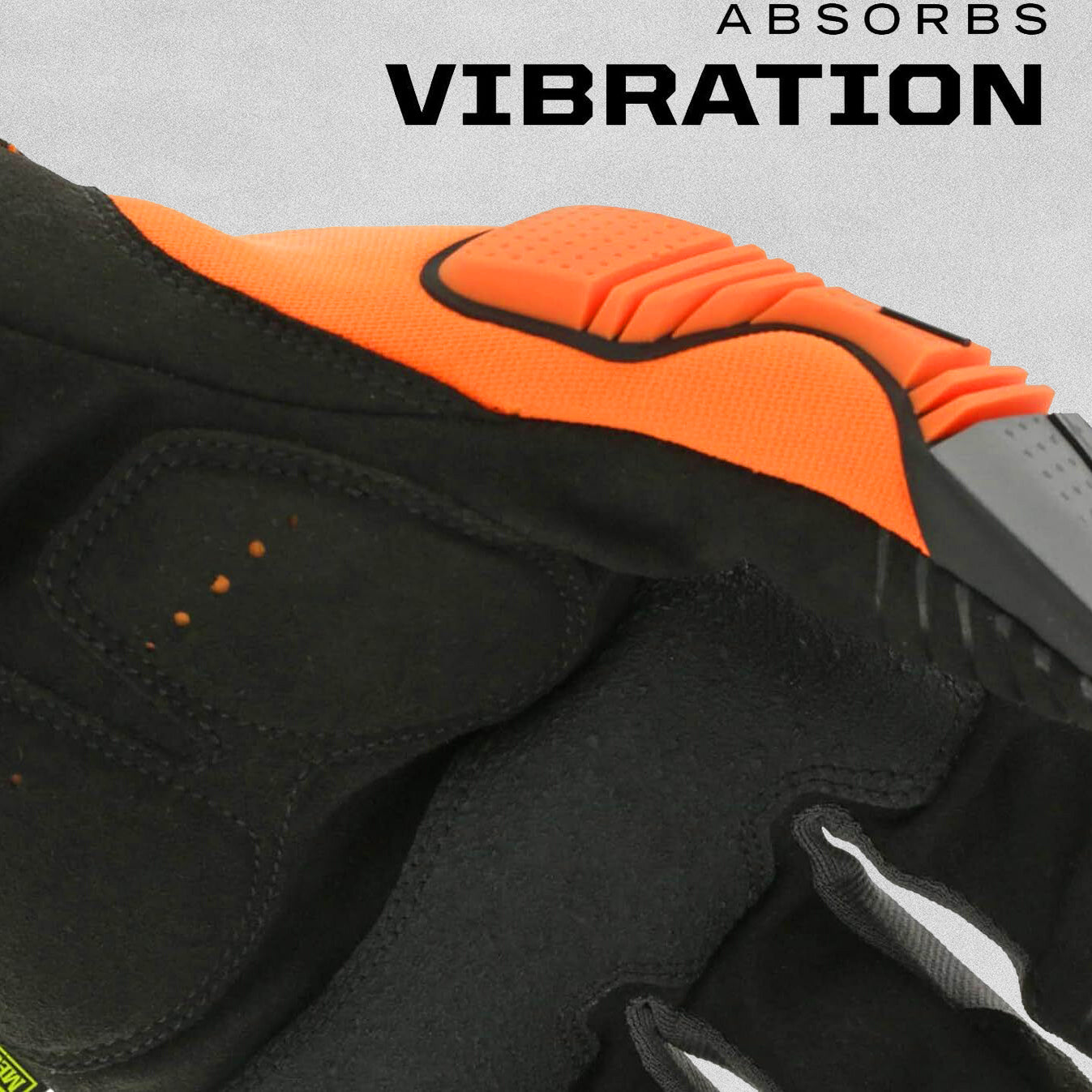 Mechanix Wear Hi-Viz M-Pact Fluorescent Orange TPR Work Gloves various sizes