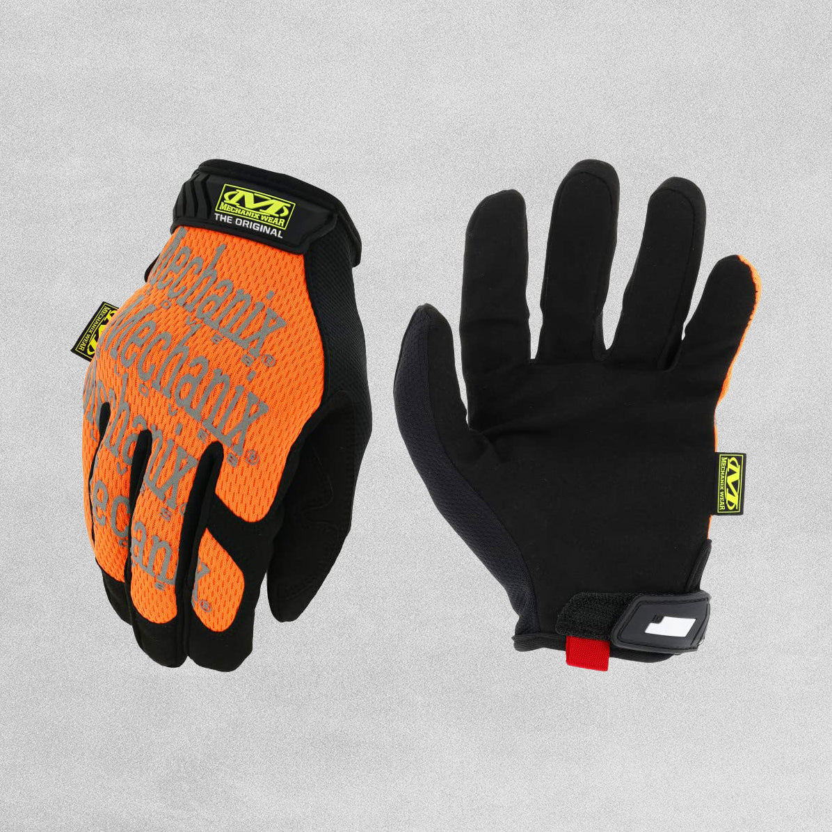 Mechanix Wear Hi-Viz Original Multipurpose Gloves Fluorescent Orange various sizes