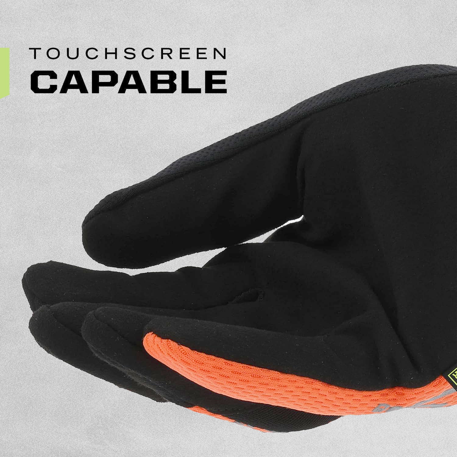 Mechanix Wear Hi-Viz Original Multipurpose Gloves Fluorescent Orange various sizes