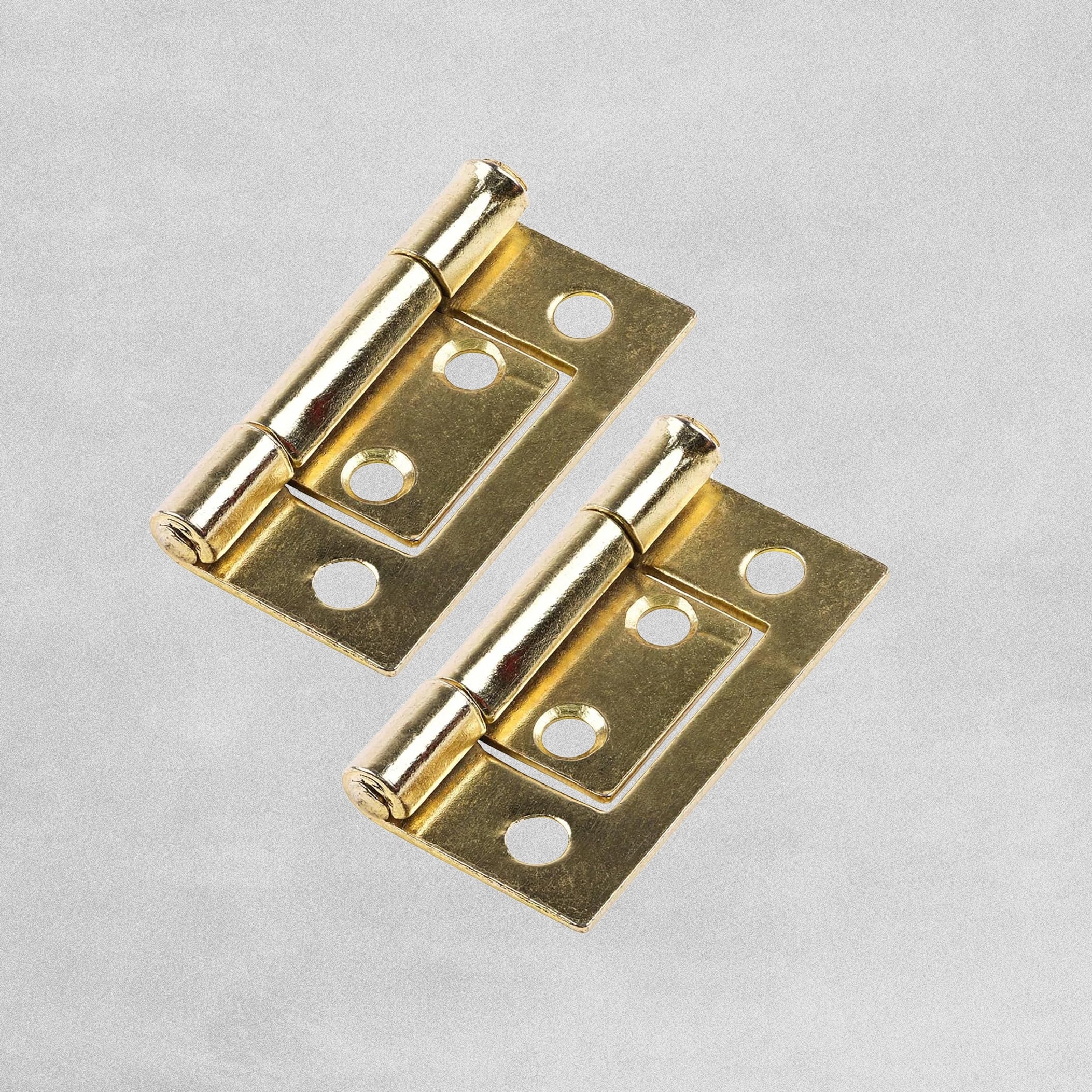 Flush Hinges - 50mm E/B - 6pcs