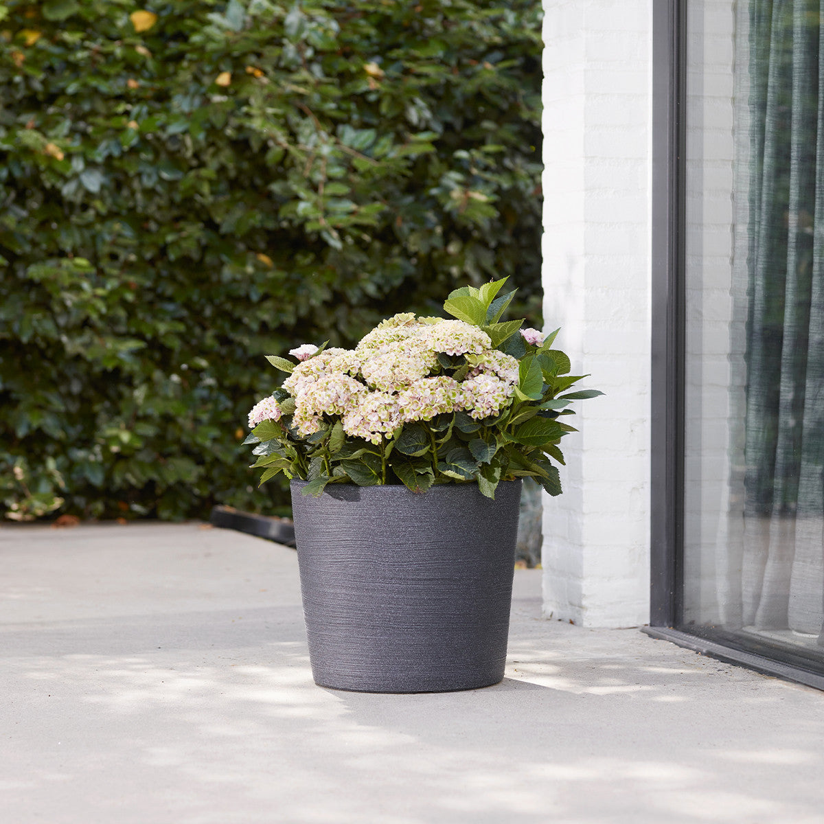 Stewarts Varese Low Planter Brown 40cm / 25 Ltrs