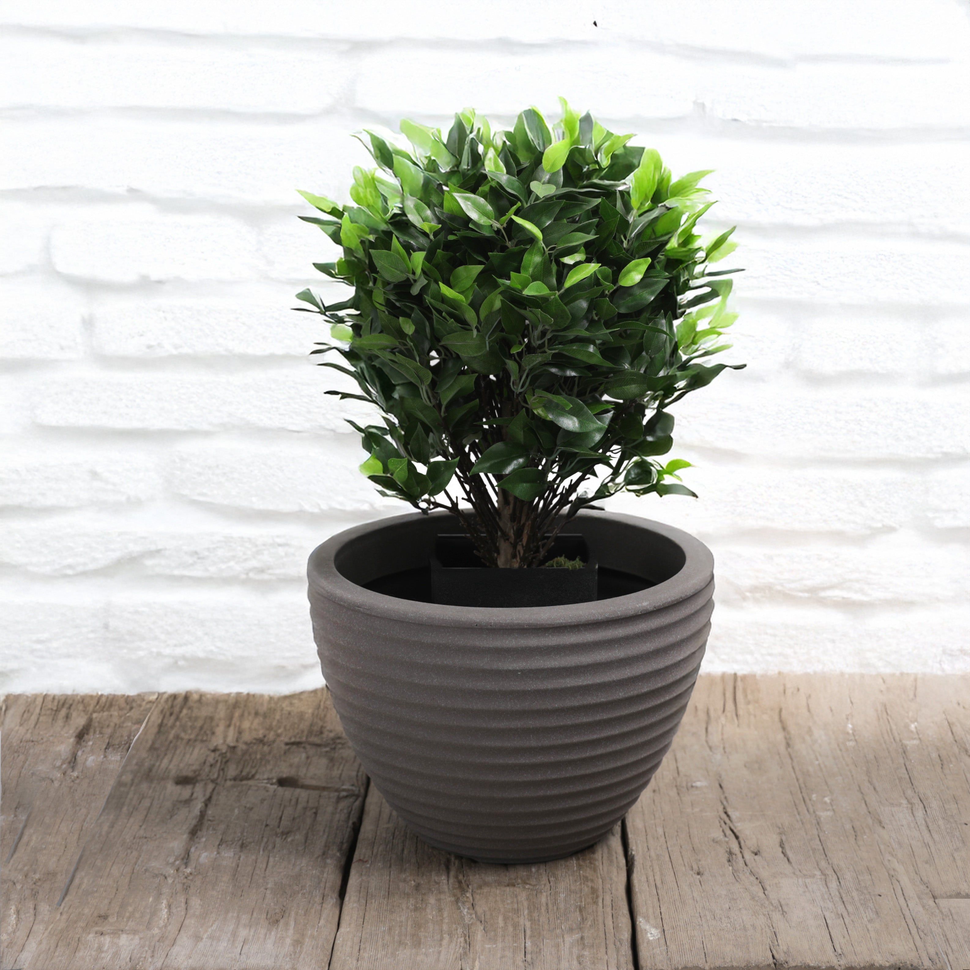 Stewarts Honey Pot Planter Brown 37cm / 15 Ltrs