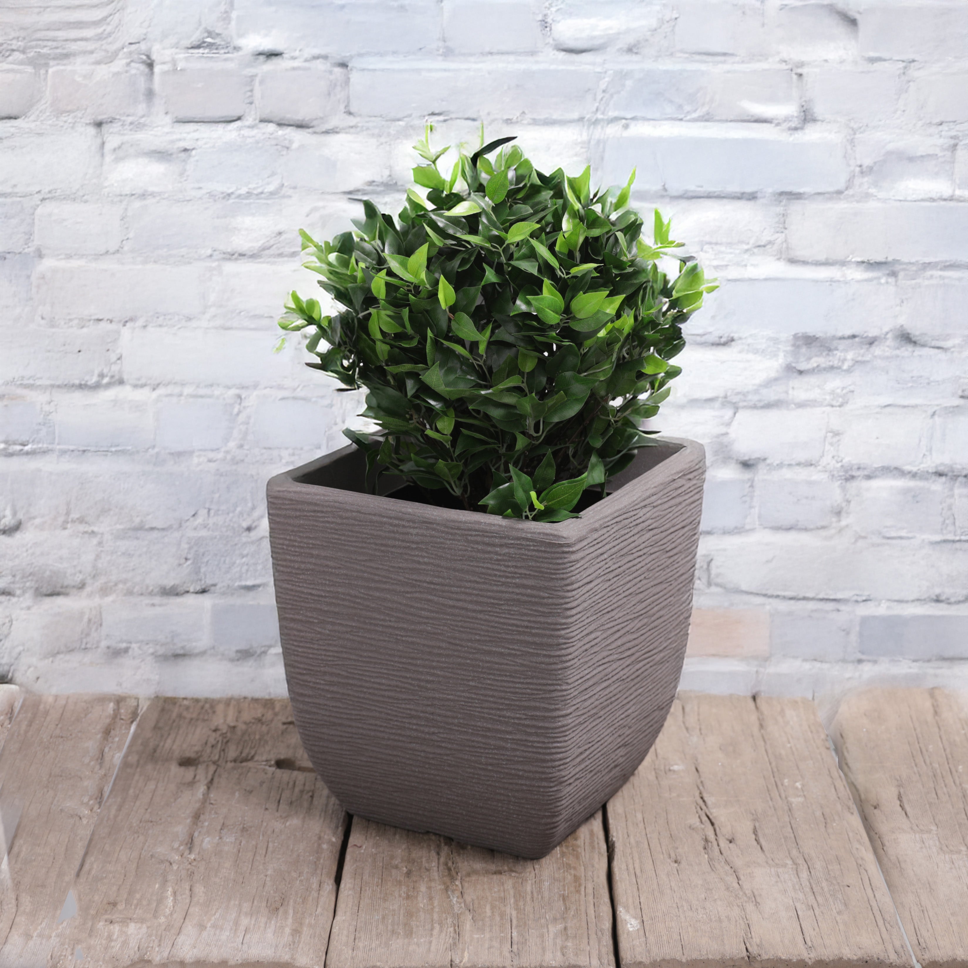 Stewarts Cotswold Planter, Brown 32cm
