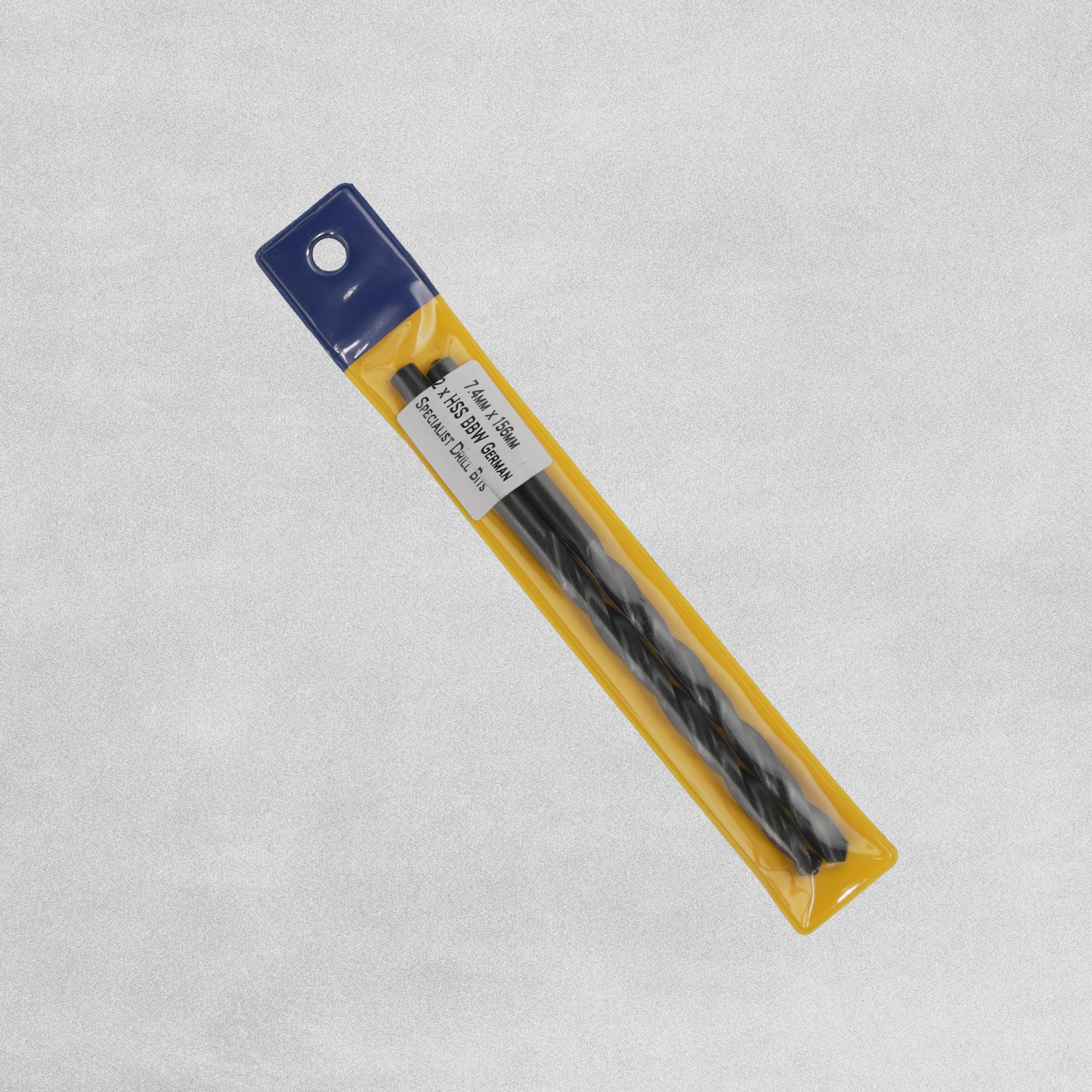HSS BBW Drill Bits 7.4mm x 156mm - 2pc