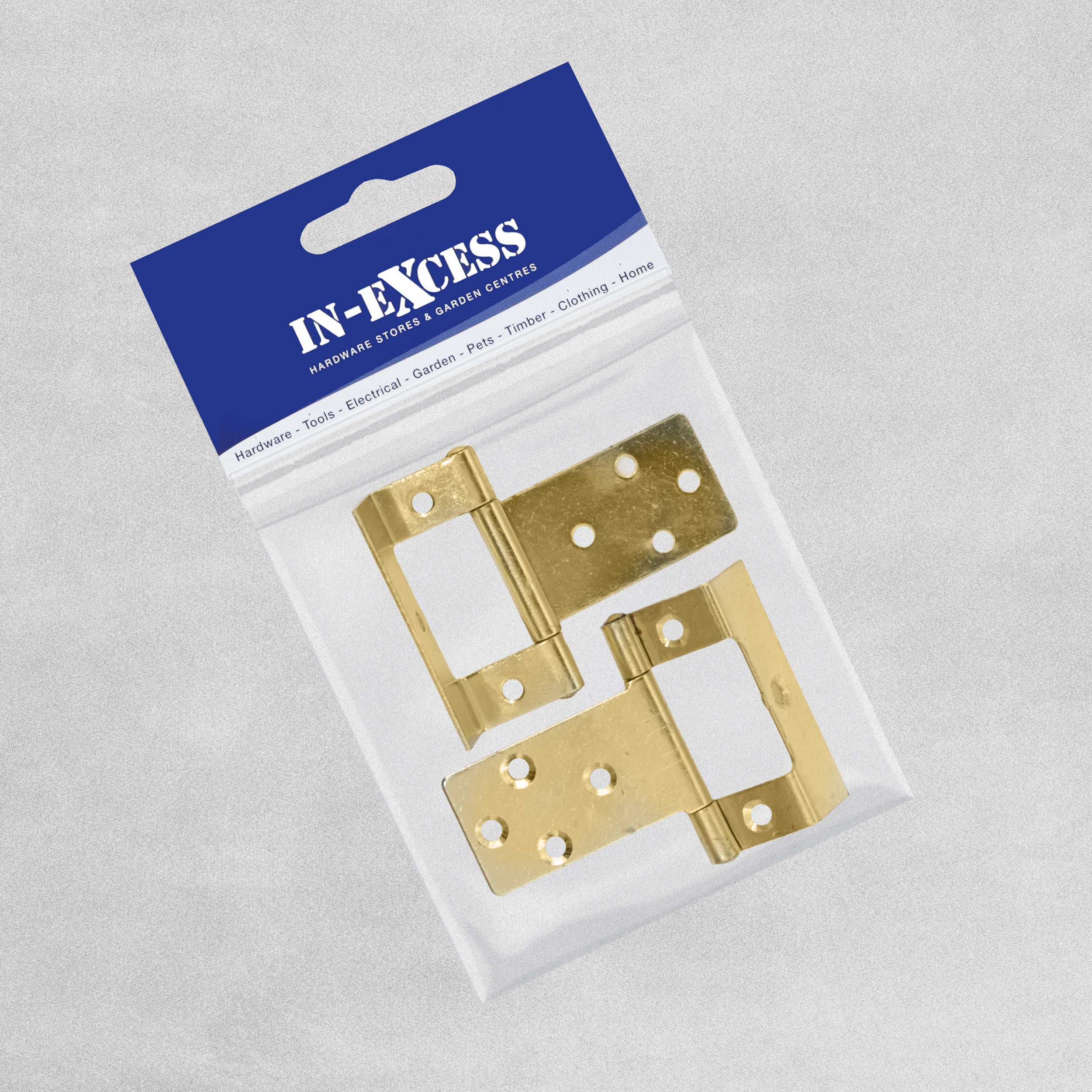 Cranked Flush E/B Hinges 50mm 2 pack