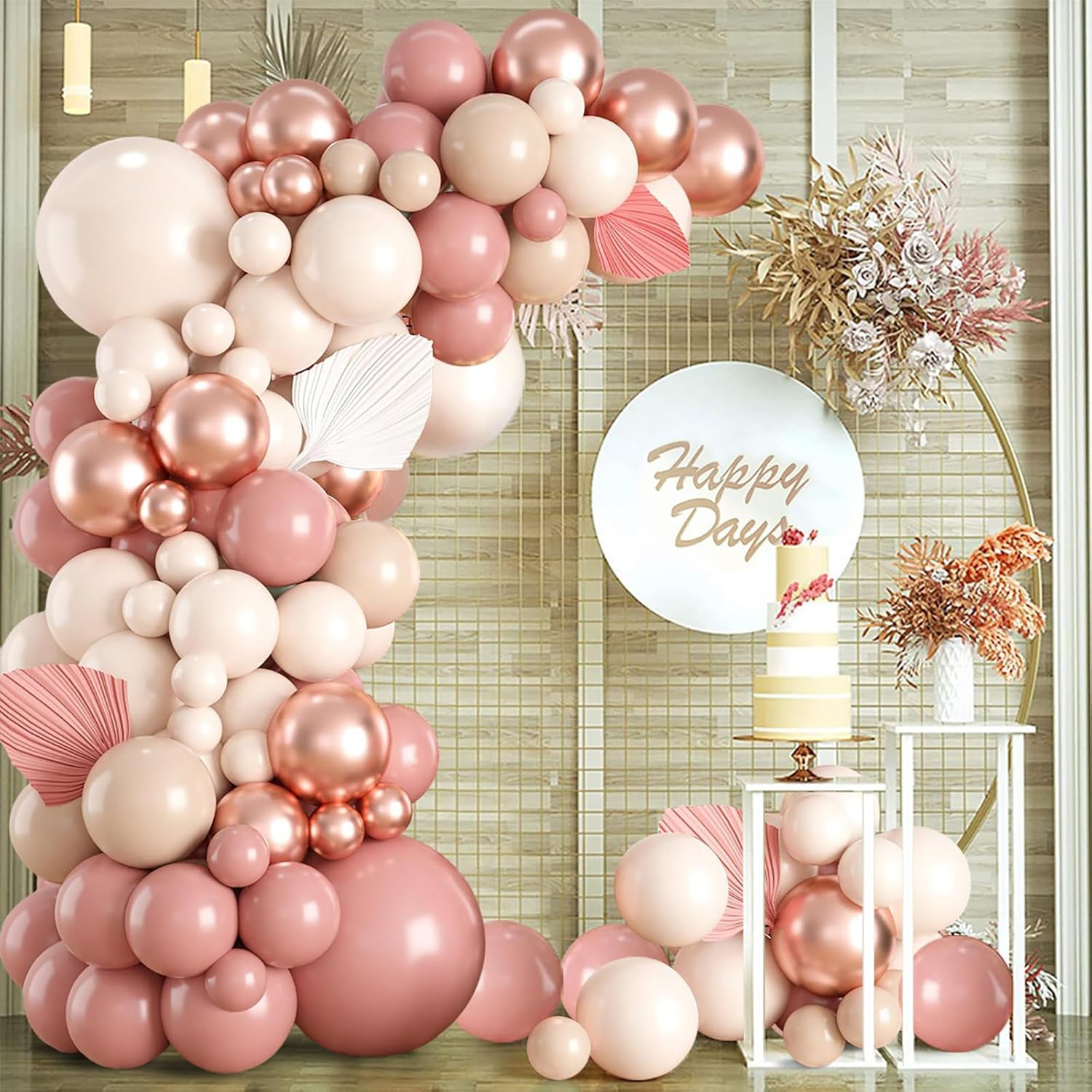 Balloon Arch Kit with Pump - Mixed Colour