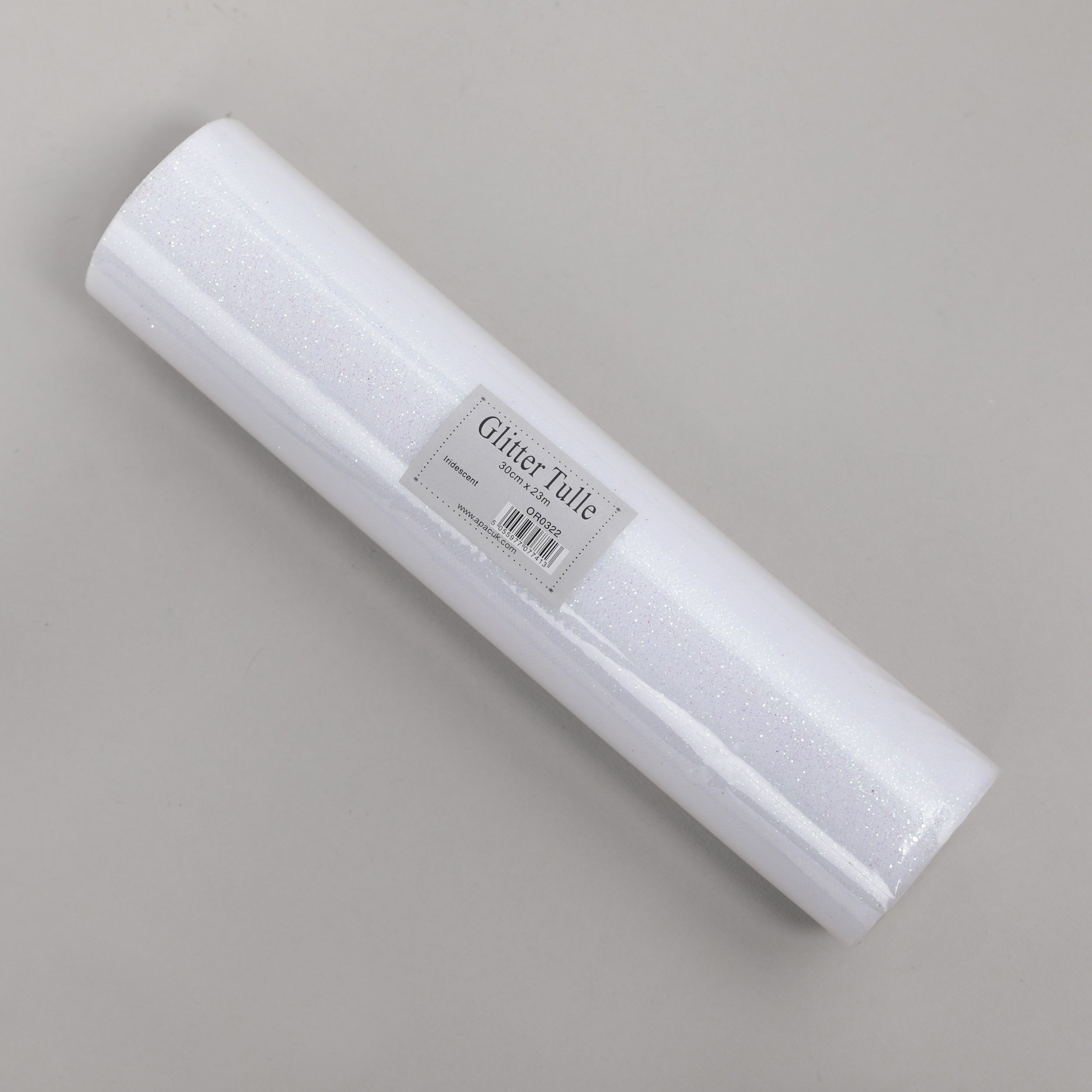 Glitter Tulle Roll - Various Colours Available