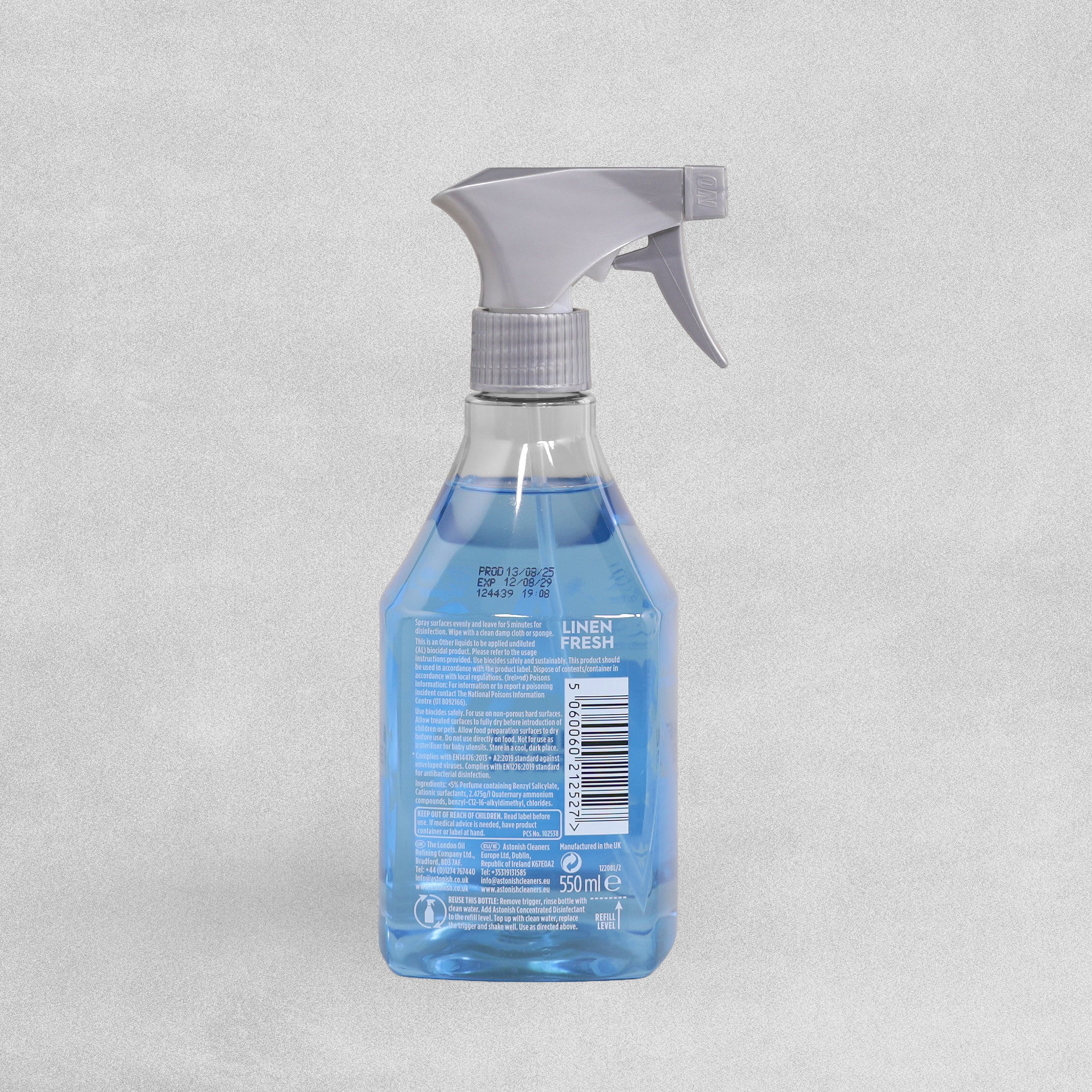 Astonish Ready to Use Disinfectant Linen Fresh 550ml