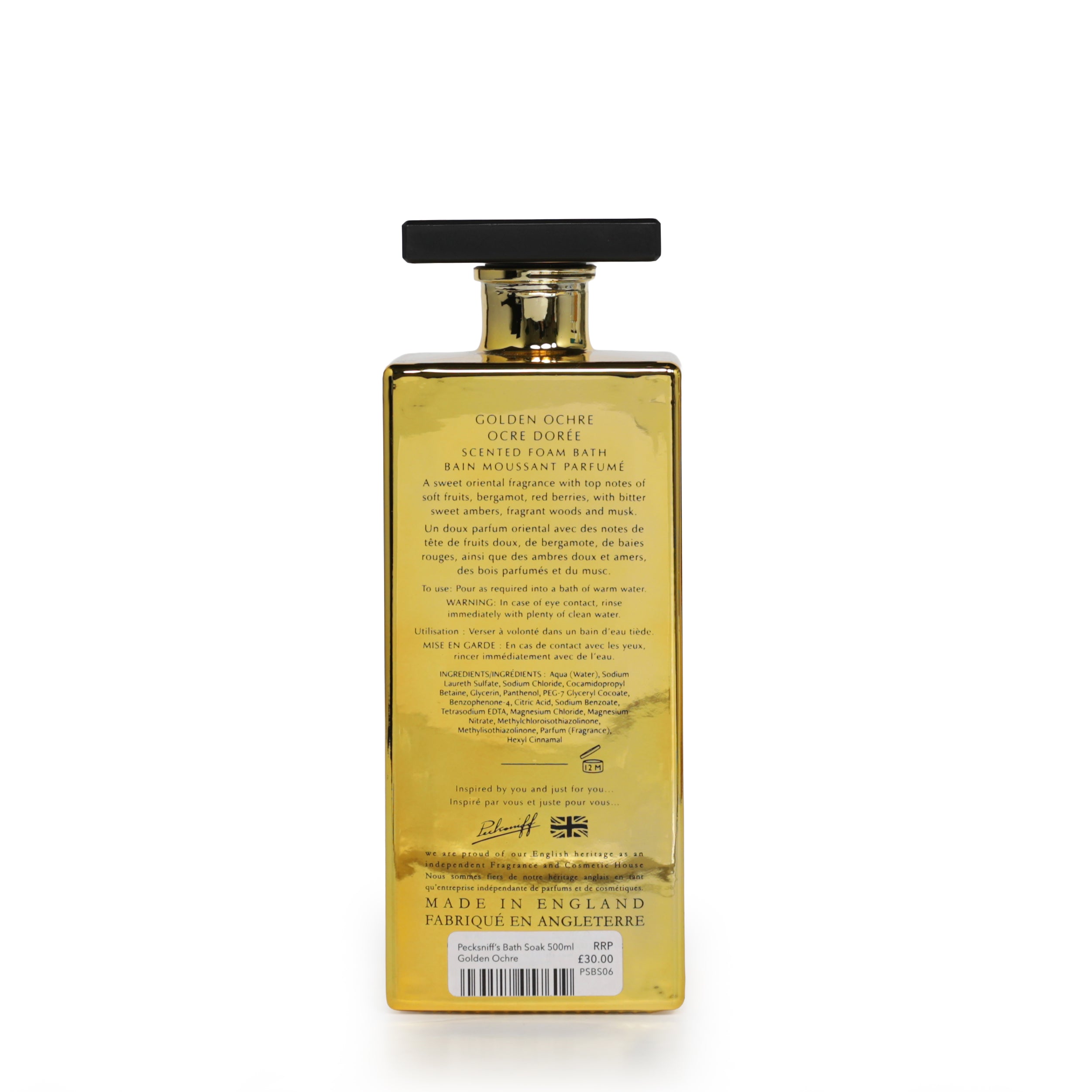 Pecksniff's Jewel Scented Bath Foam - 500ml - Various Scents Available