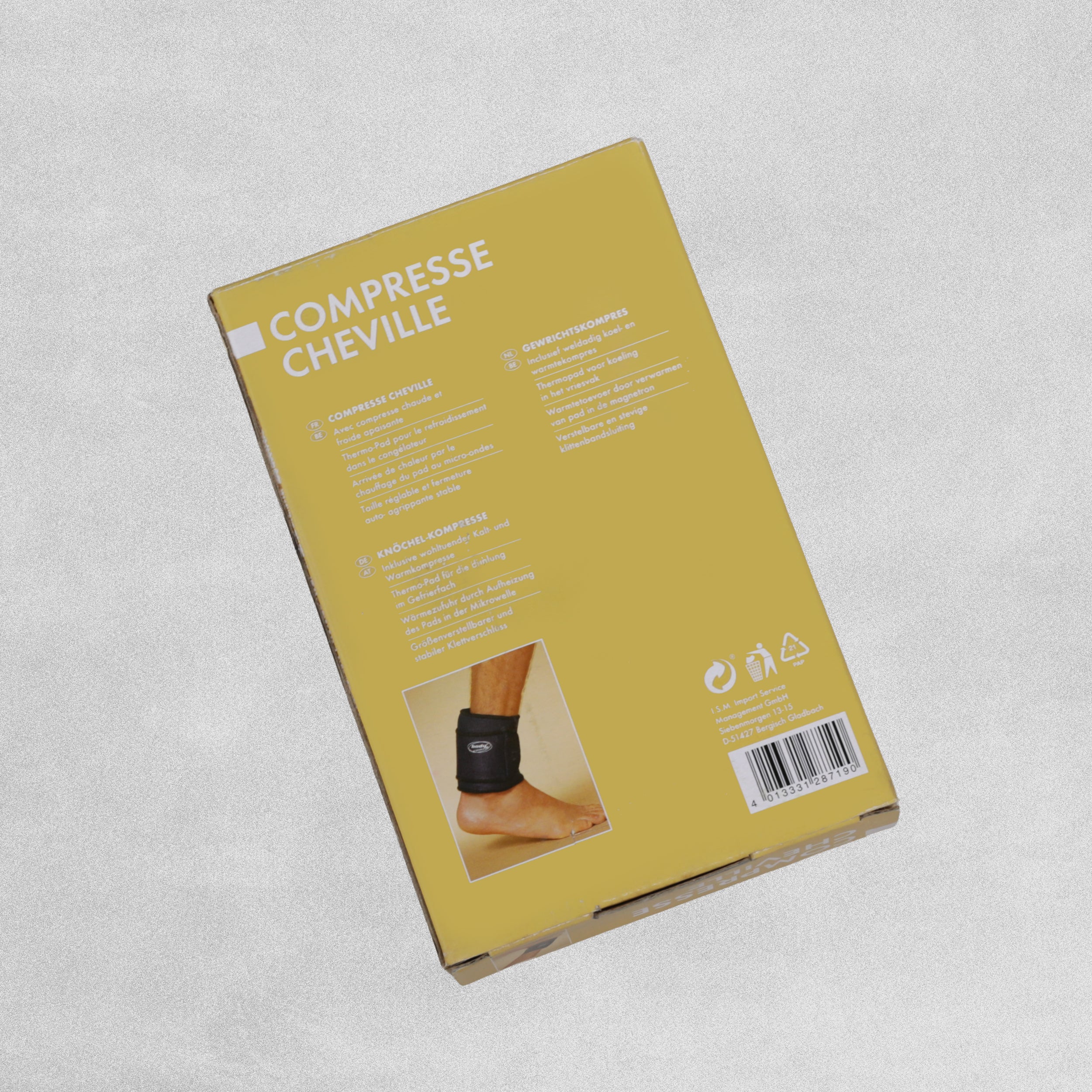 Body Coach Ankle compress Ice/Hot Pack