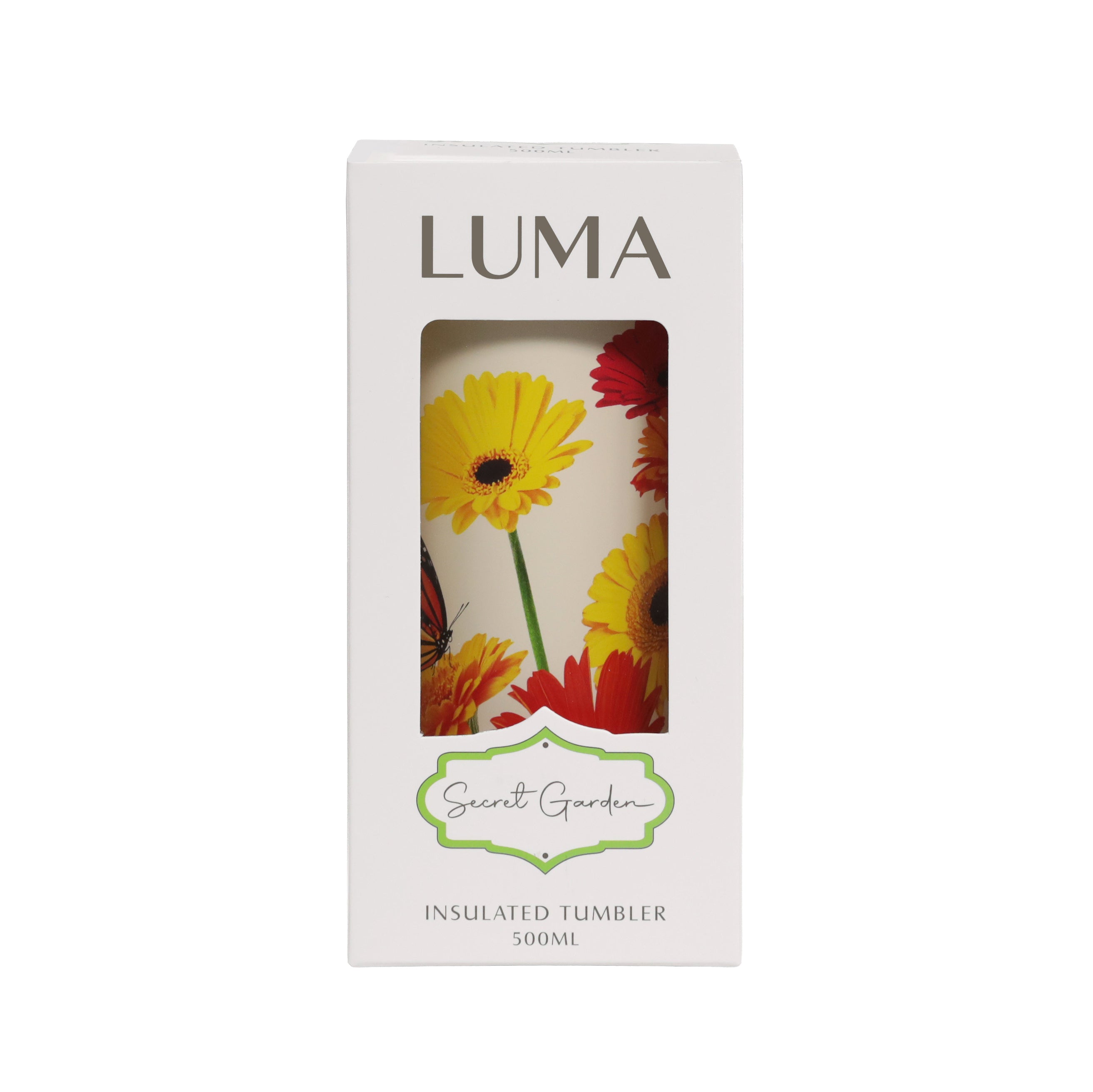 Luma Secret Garden Tumbler 500ml - Flowers