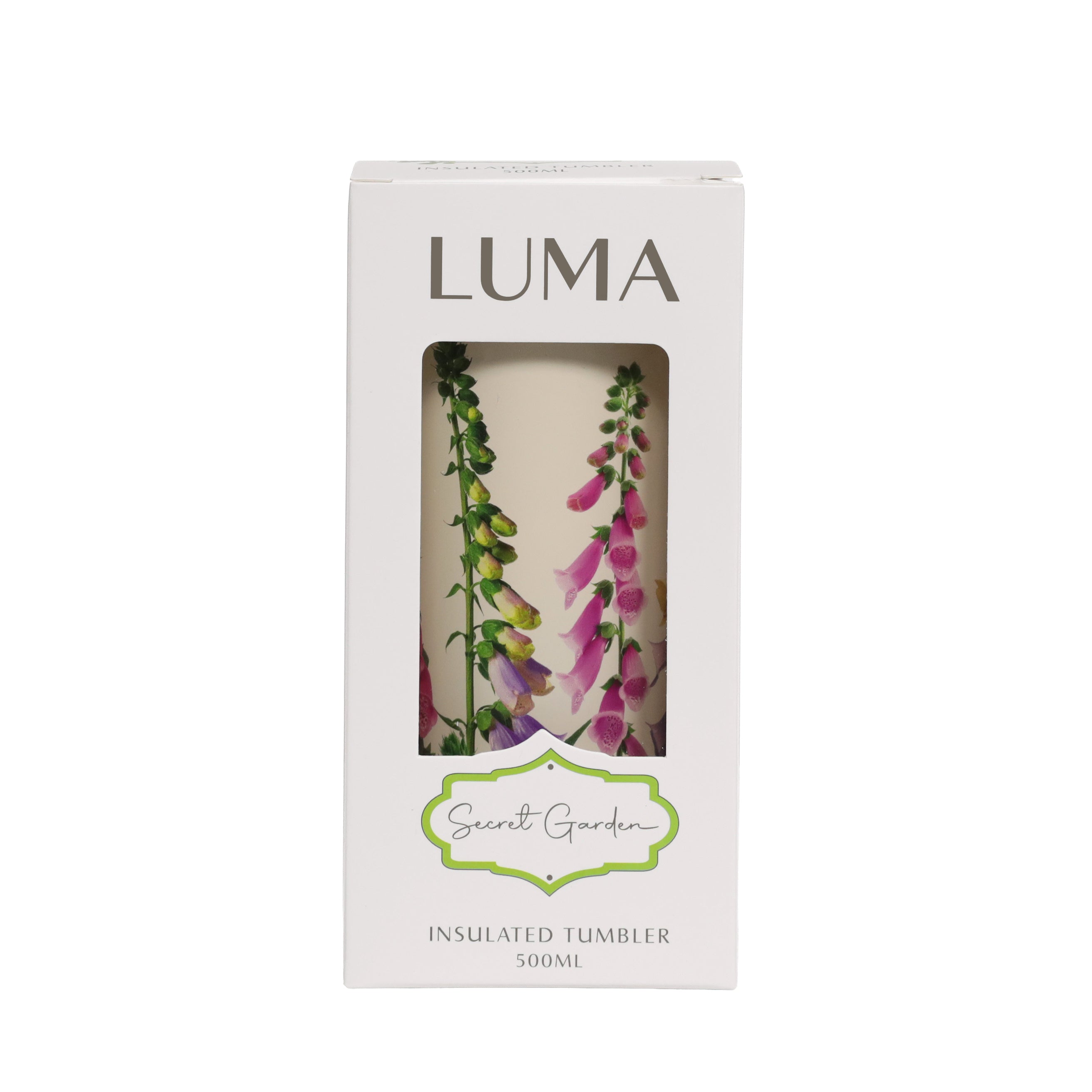 Luma Secret Garden Tumbler 500ml - Flowers