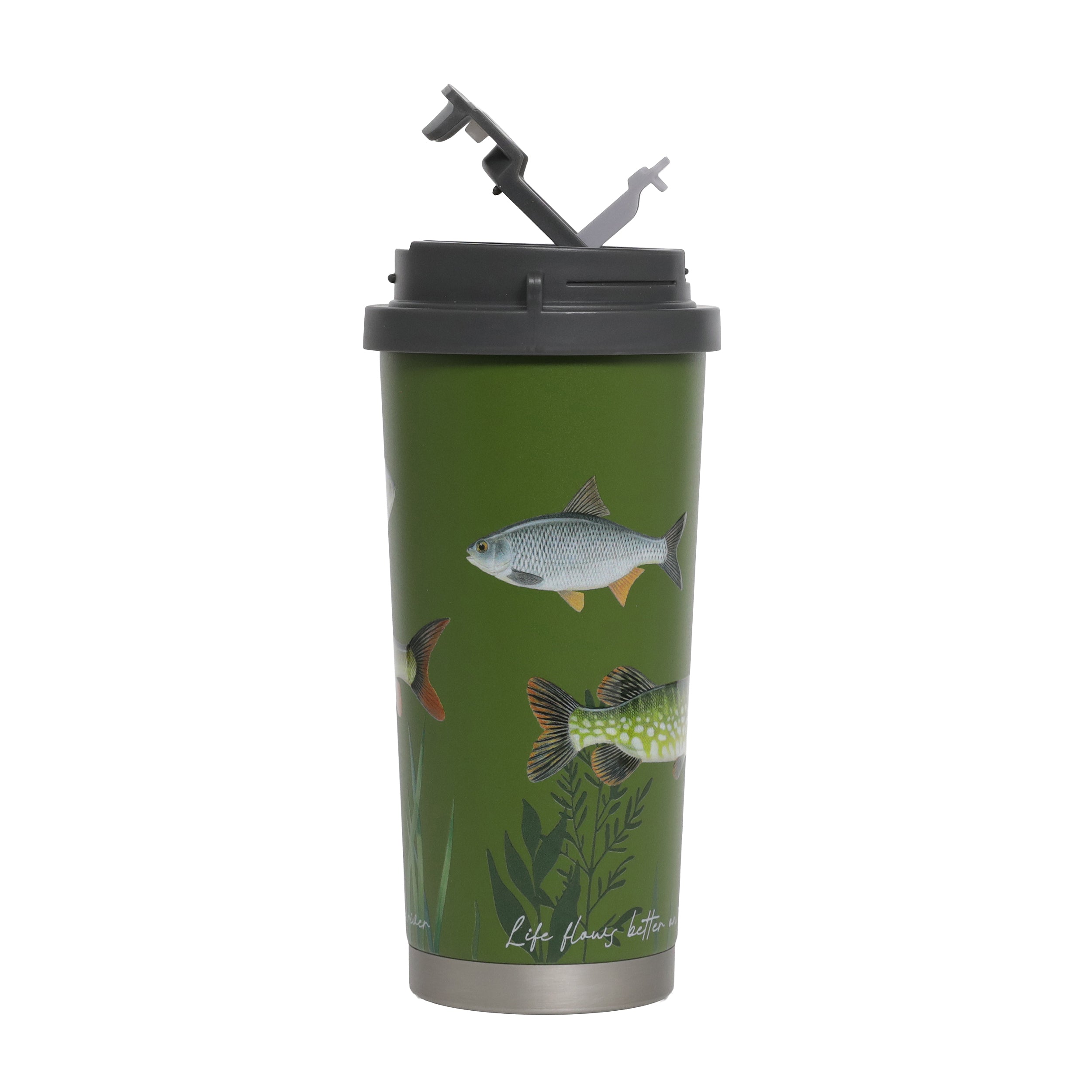 Luma Wilderness Insulated Tumbler 500ml - Fishing