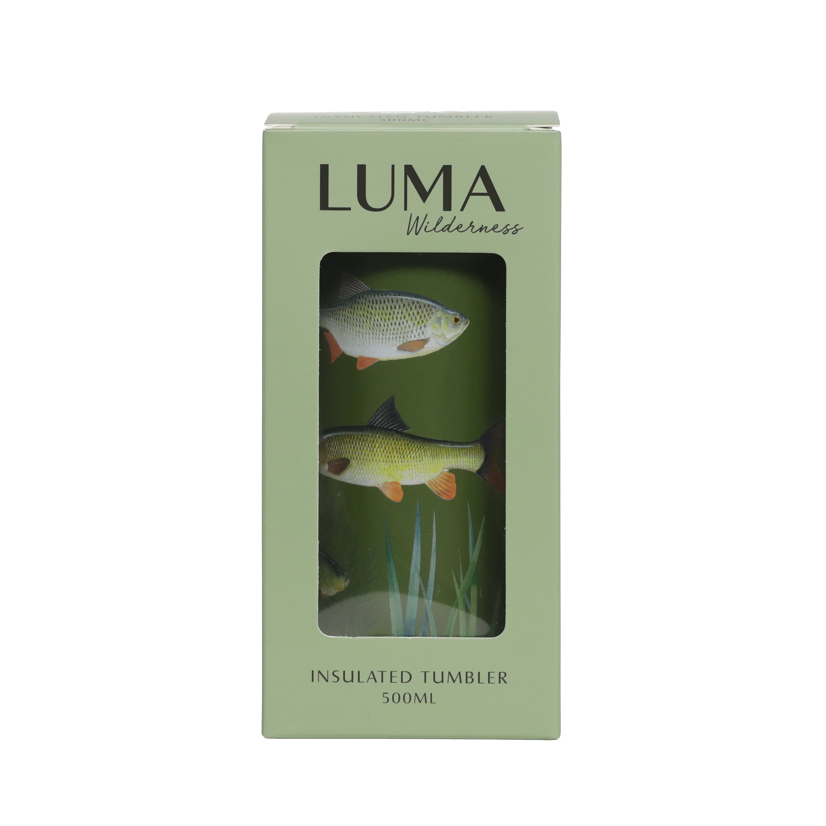Luma Wilderness Insulated Tumbler 500ml - Fishing