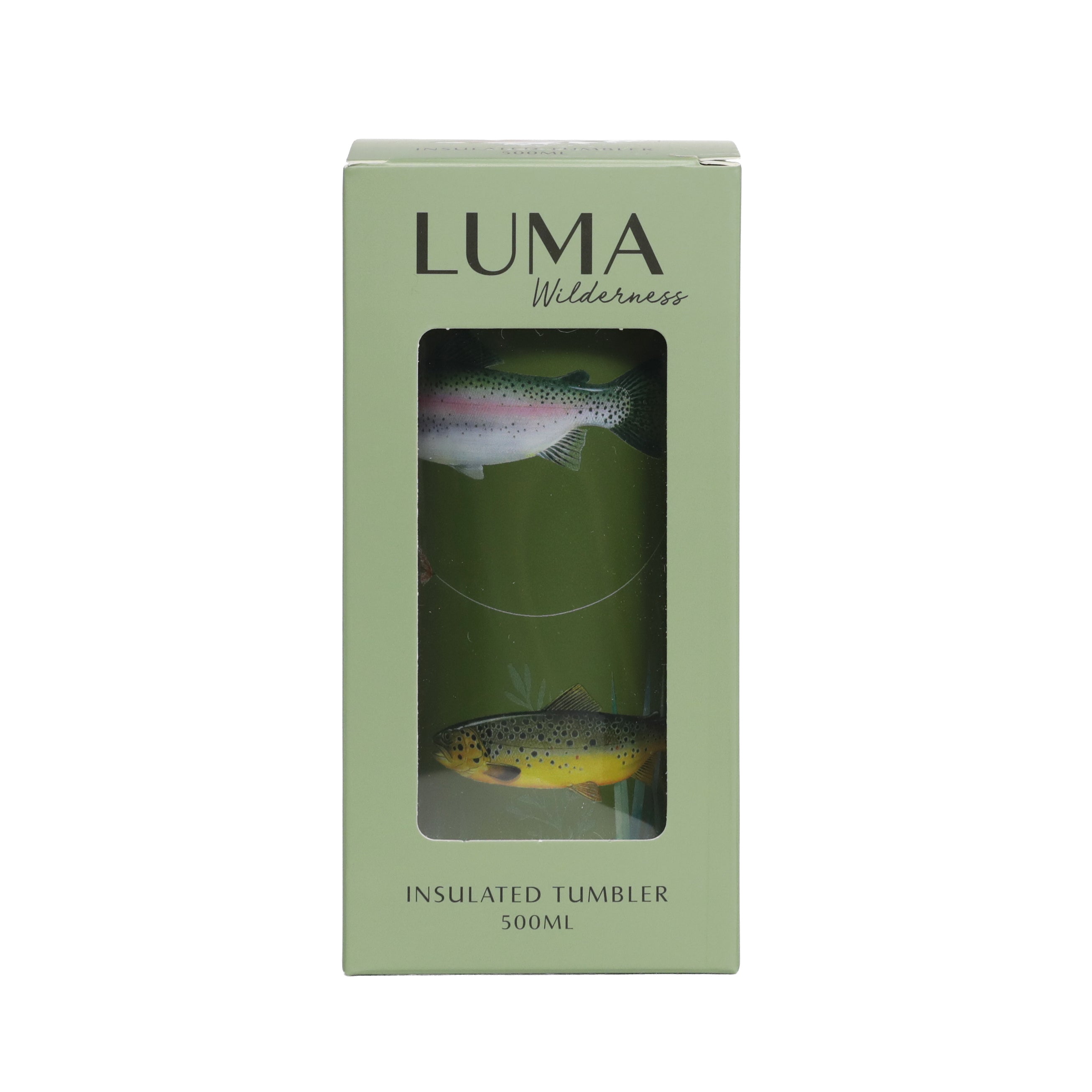 Luma Wilderness Insulated Tumbler 500ml - Fishing