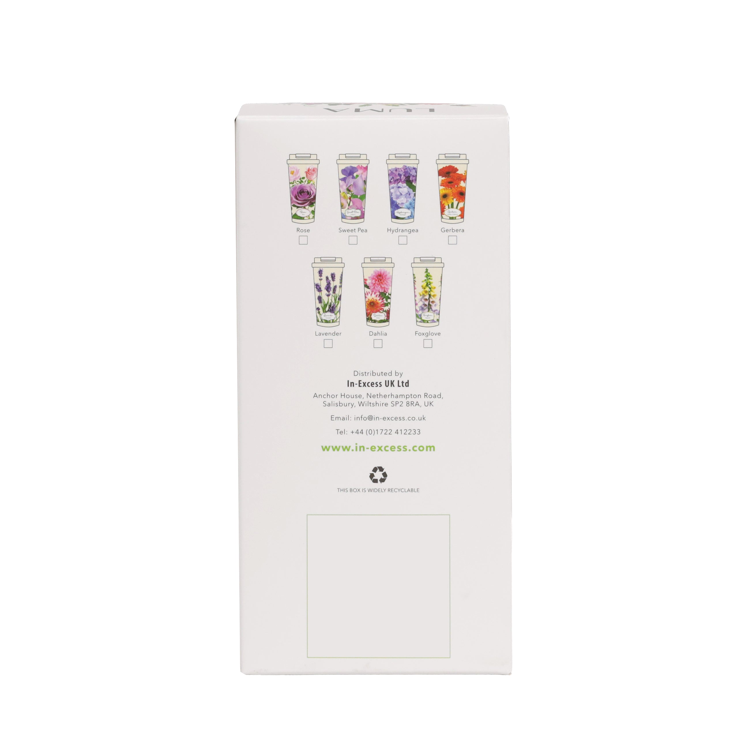 Luma Secret Garden Tumbler 500ml - Flowers