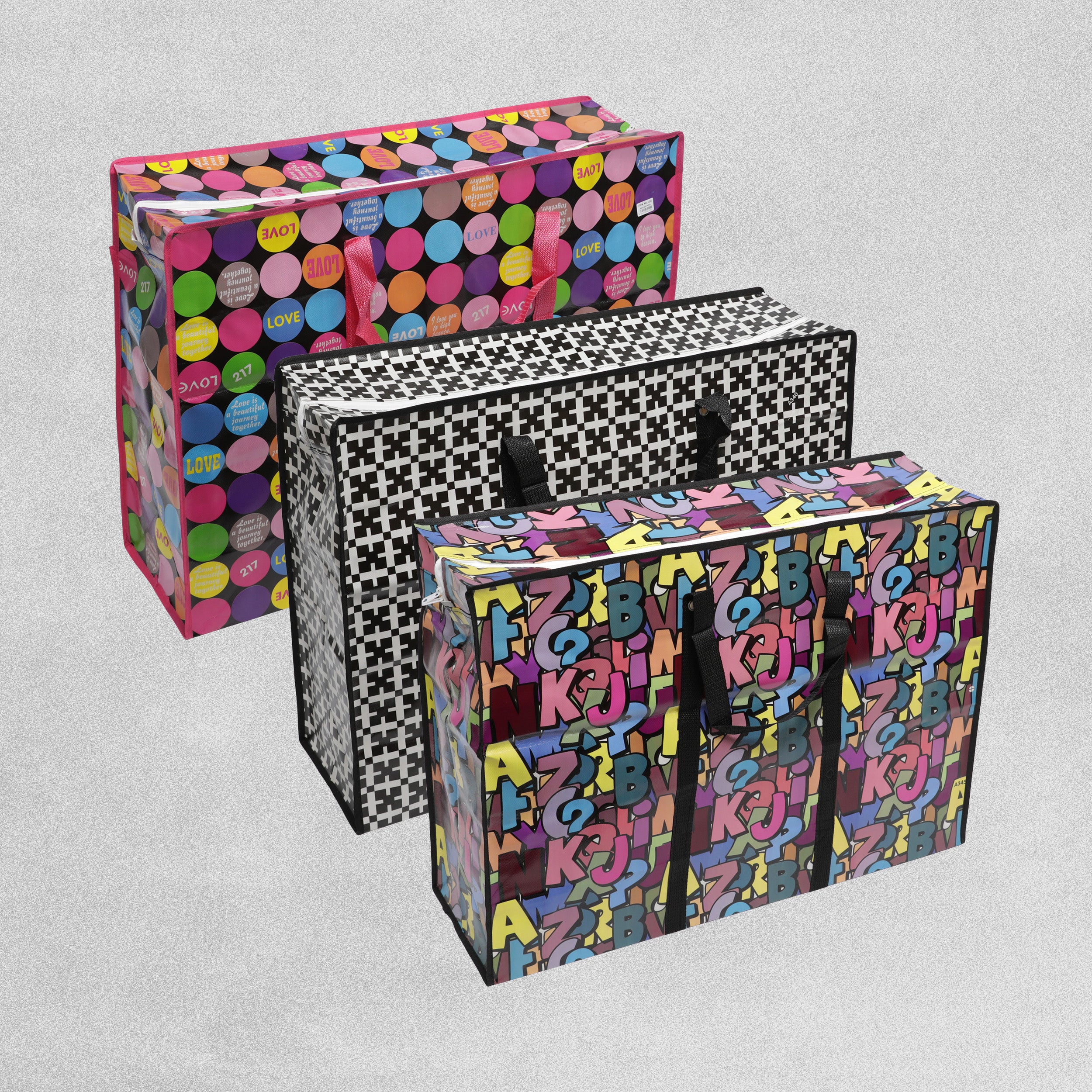 Jumbo Storage Bags 80cm x 60cm x 26cm