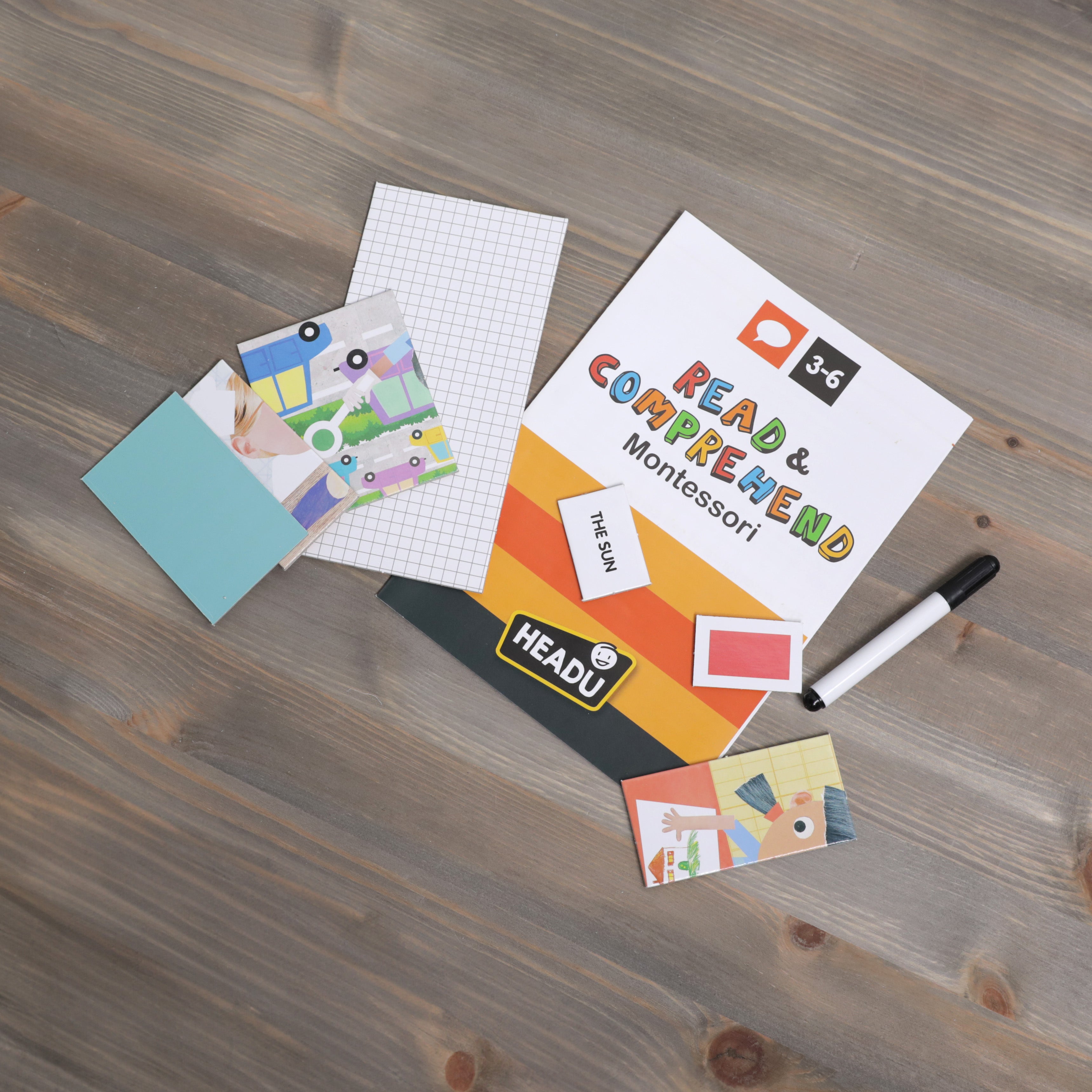 Headu Read and Comprehend Educational Toys 3-6 Years
