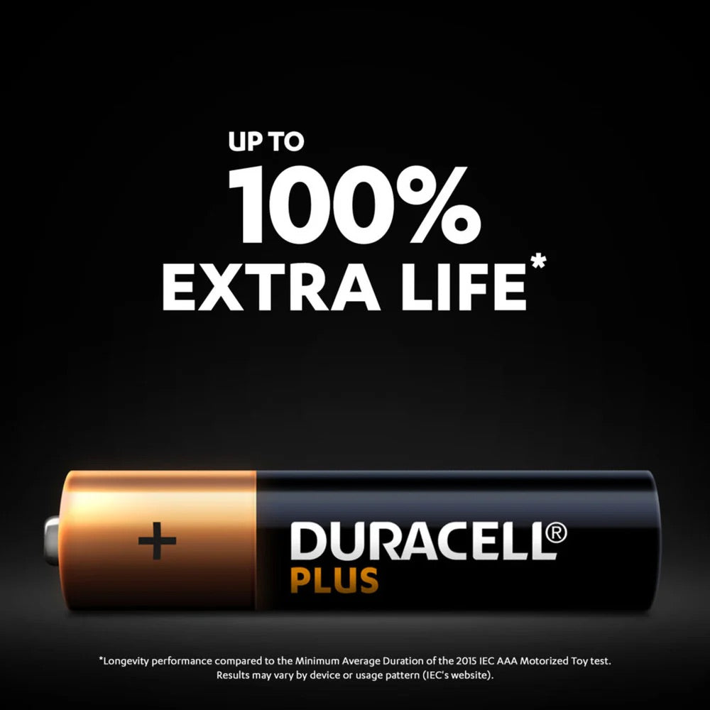 Duracell Plus AA Batteries - 8pcs