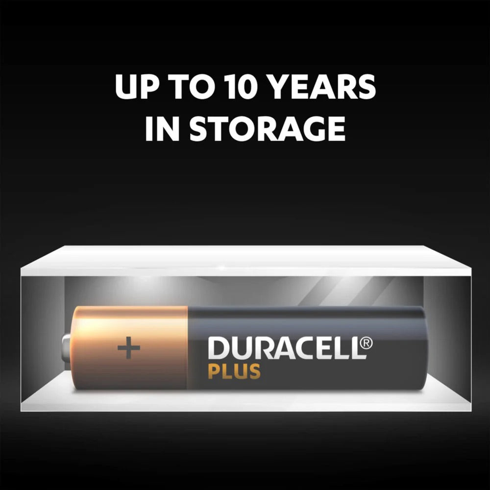 Duracell Plus AA Batteries - 8pcs