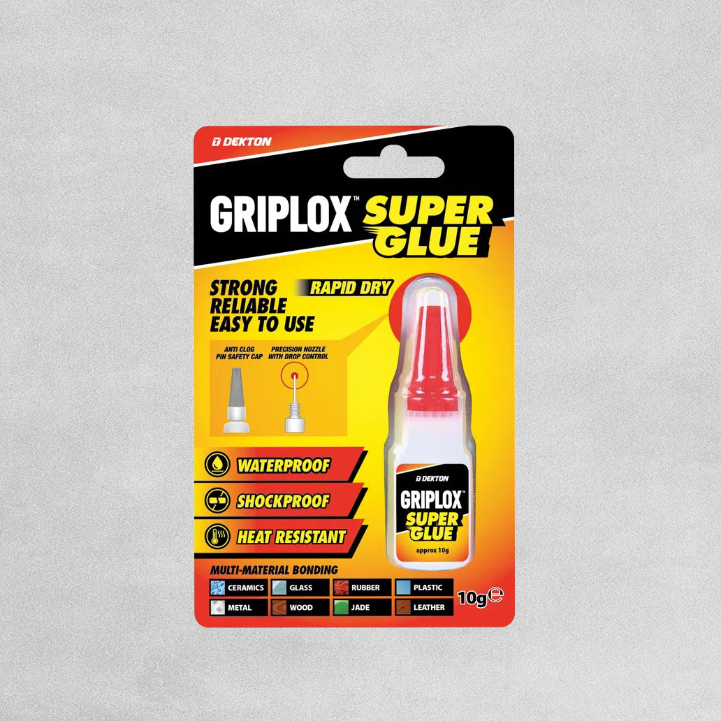 Dekton Griplox Super Glue 10g