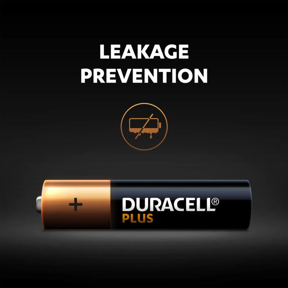 Duracell Plus AAA Batteries - 8pcs