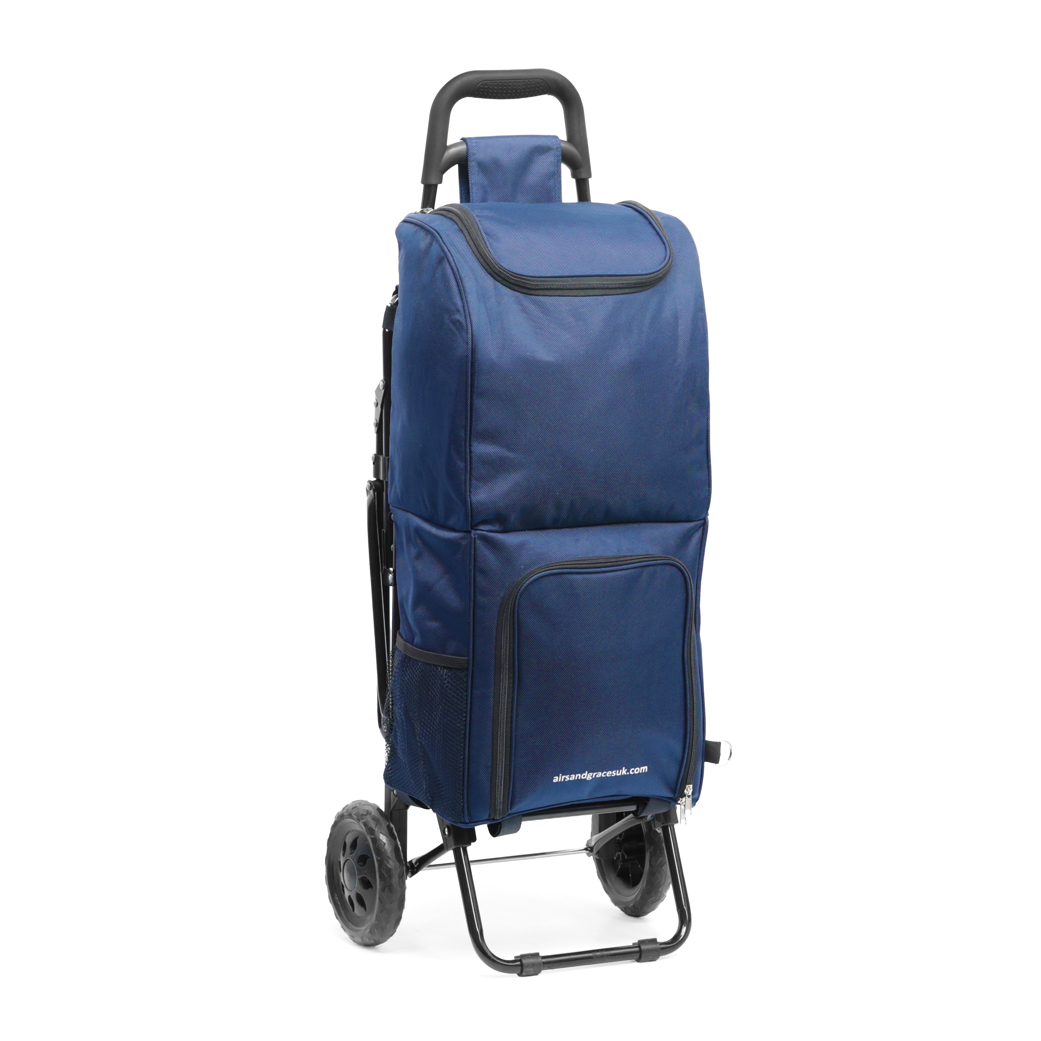 The Picnic Porter - Leisure Trolley / Picnic Cool Bag with Fold Out Seat