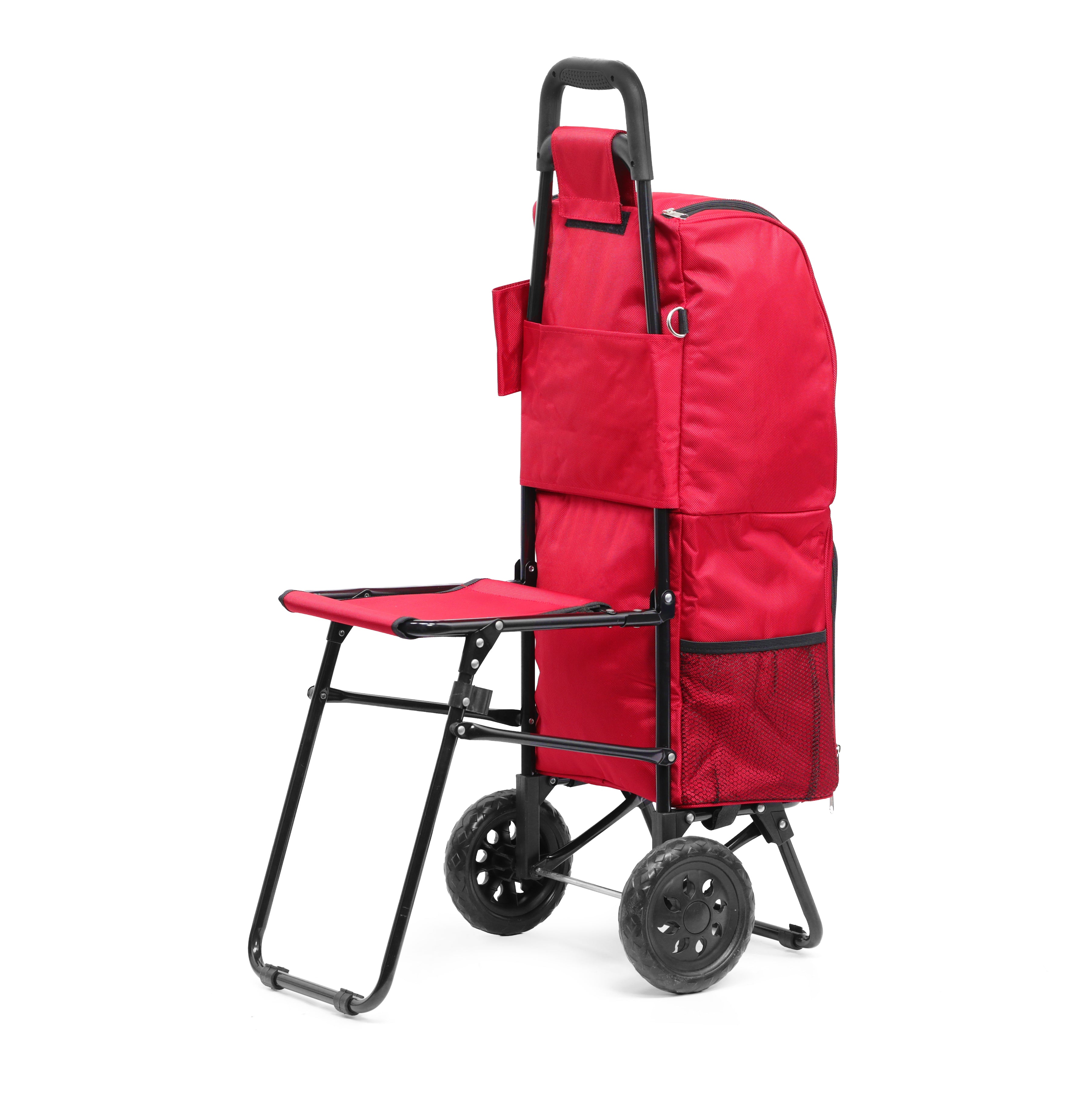 The Picnic Porter - Leisure Trolley / Picnic Cool Bag with Fold Out Seat