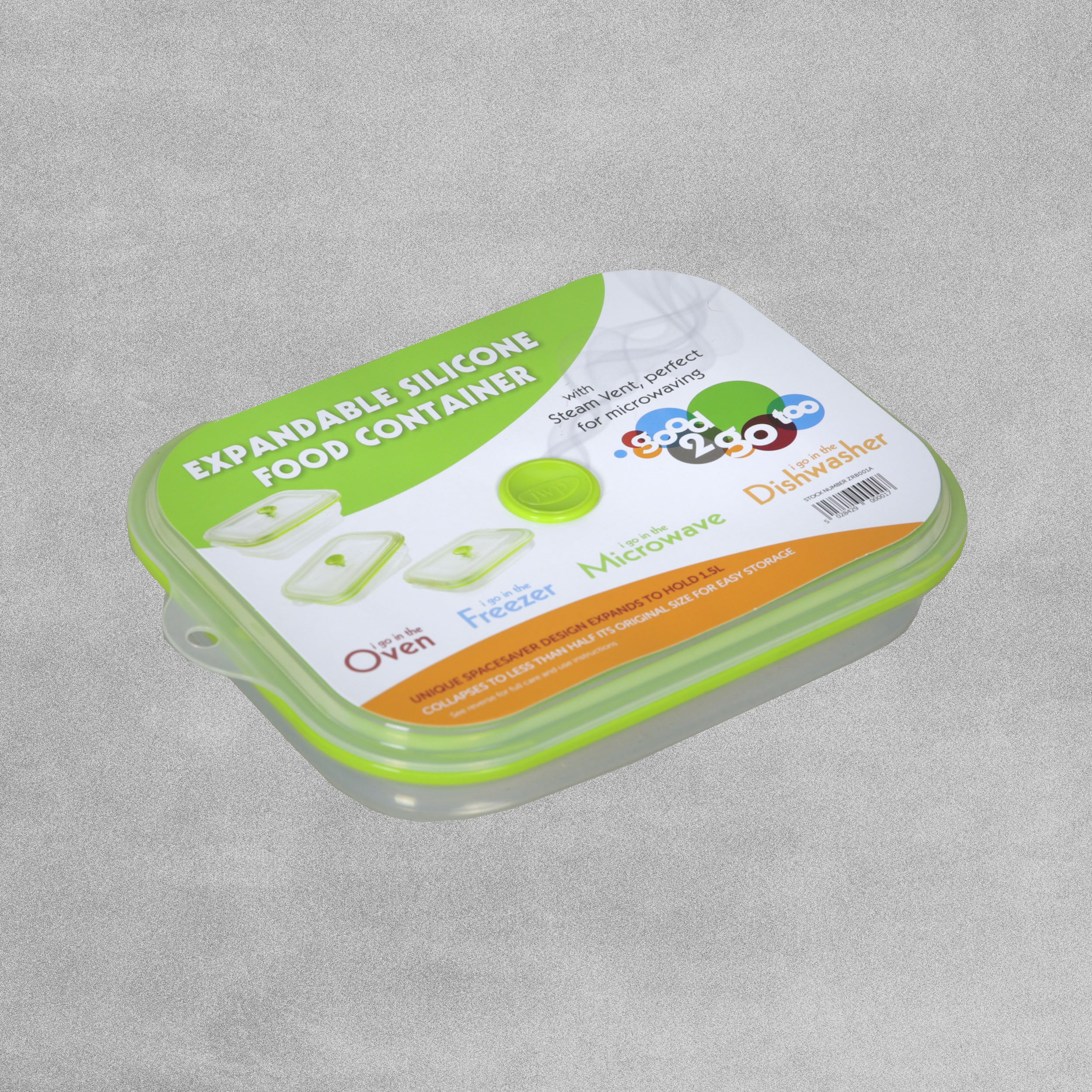 Collapsible Silicone Food Storage Containers