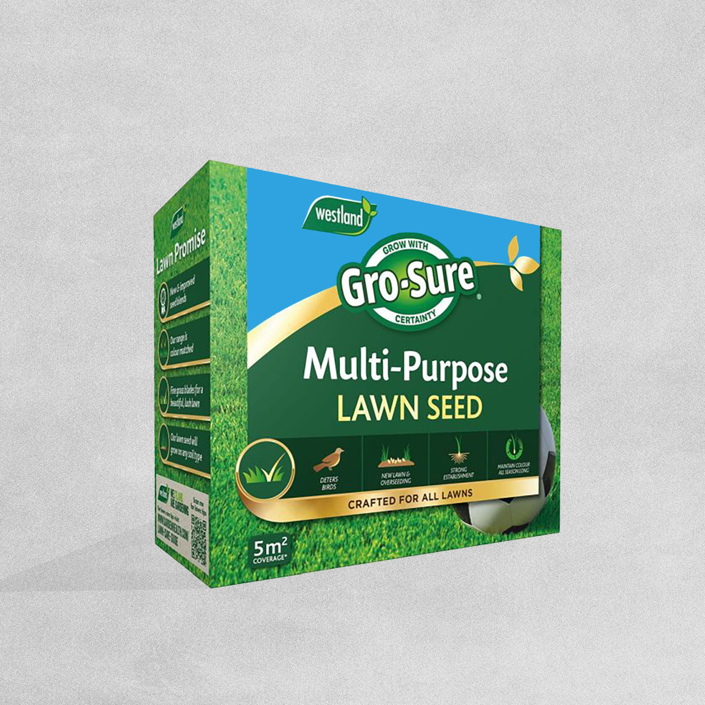 Gro-Sure Multi Purpose Lawn Seed 5sqm