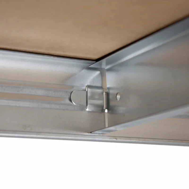 5-Tier Steel Shelving - 180cm x 90cm x 40cm (175kg per shelf)