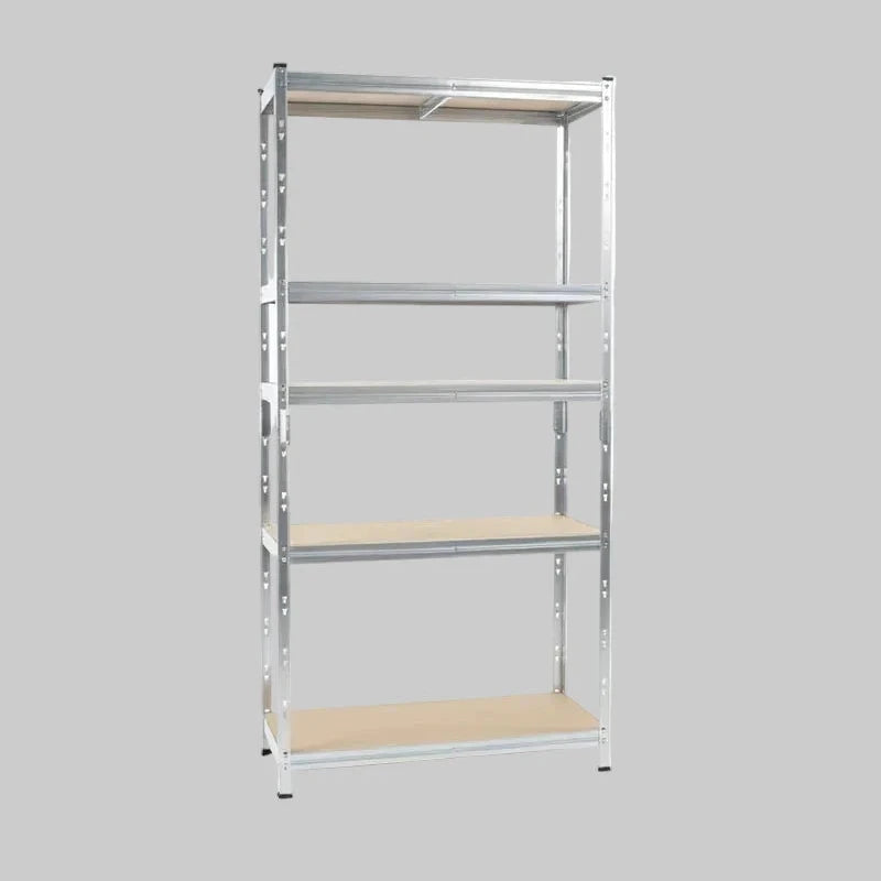 5-Tier Steel Shelving - 180cm x 90cm x 40cm (175kg per shelf)