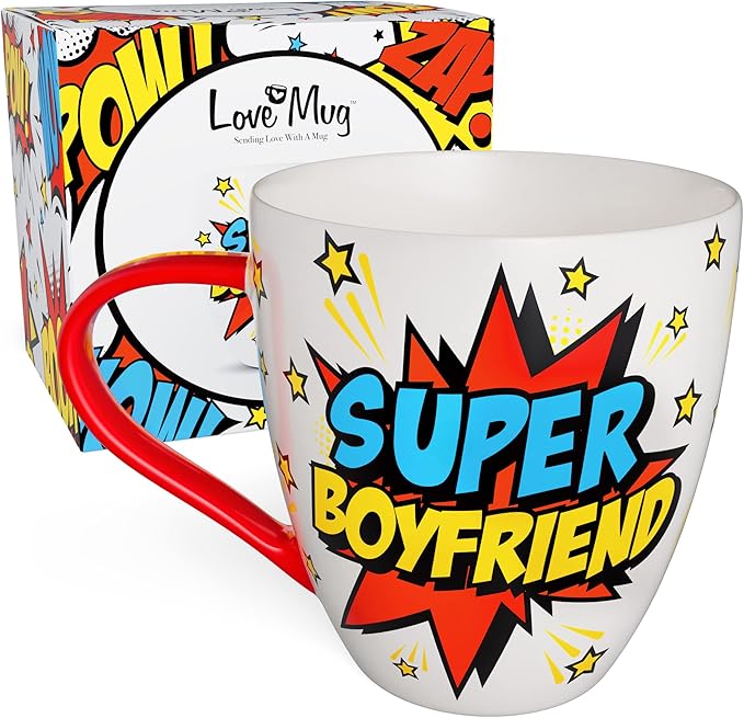 Love Mug®: Super Boyfriend Mug