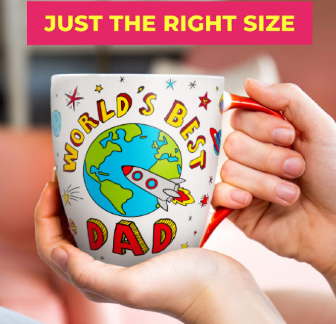 Love Mug®: Worlds Best Dad Mug